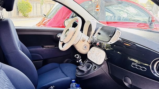 Fiat 500 con GPS