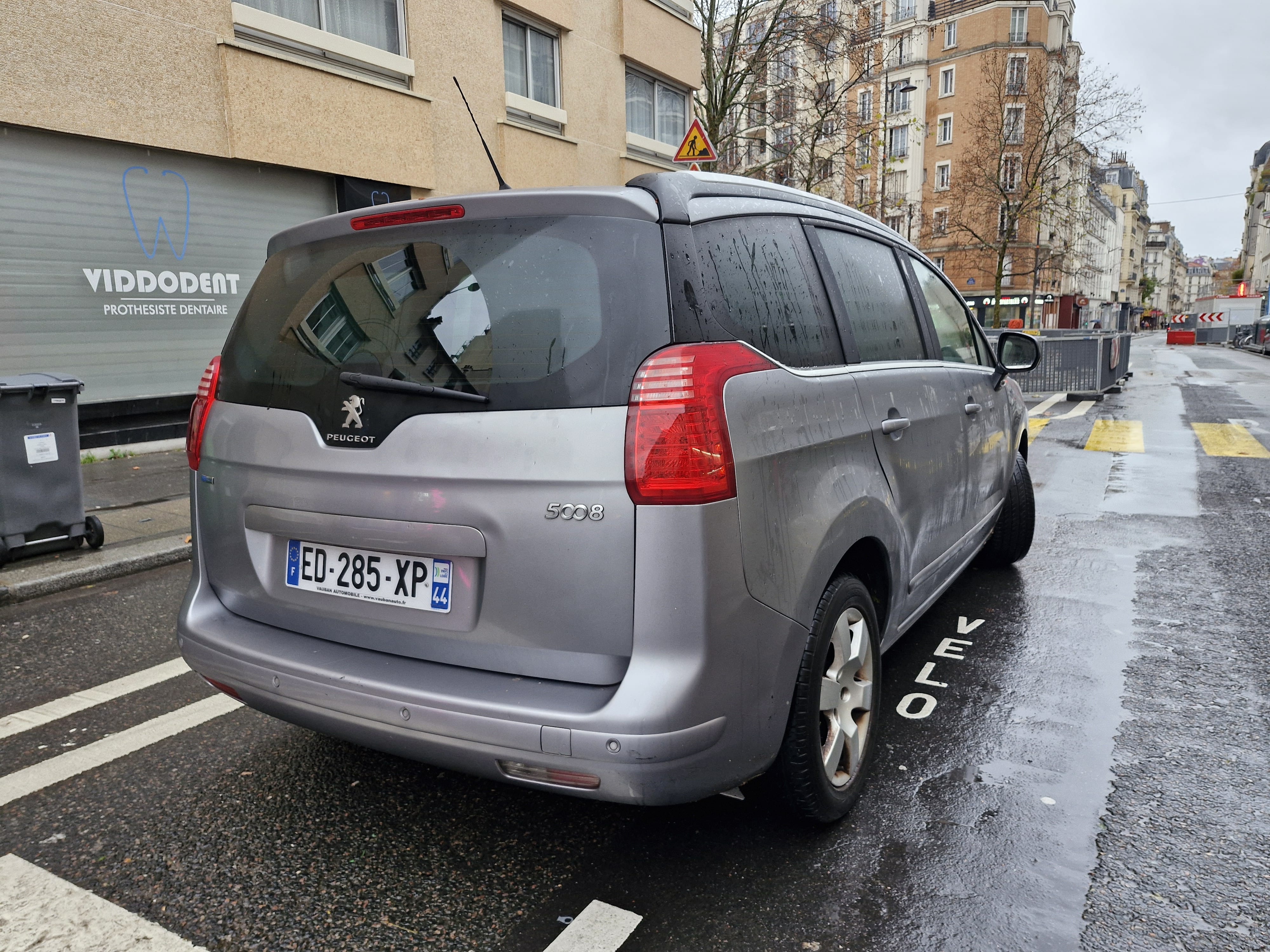 Peugeot 5008 avec Porte-vélos