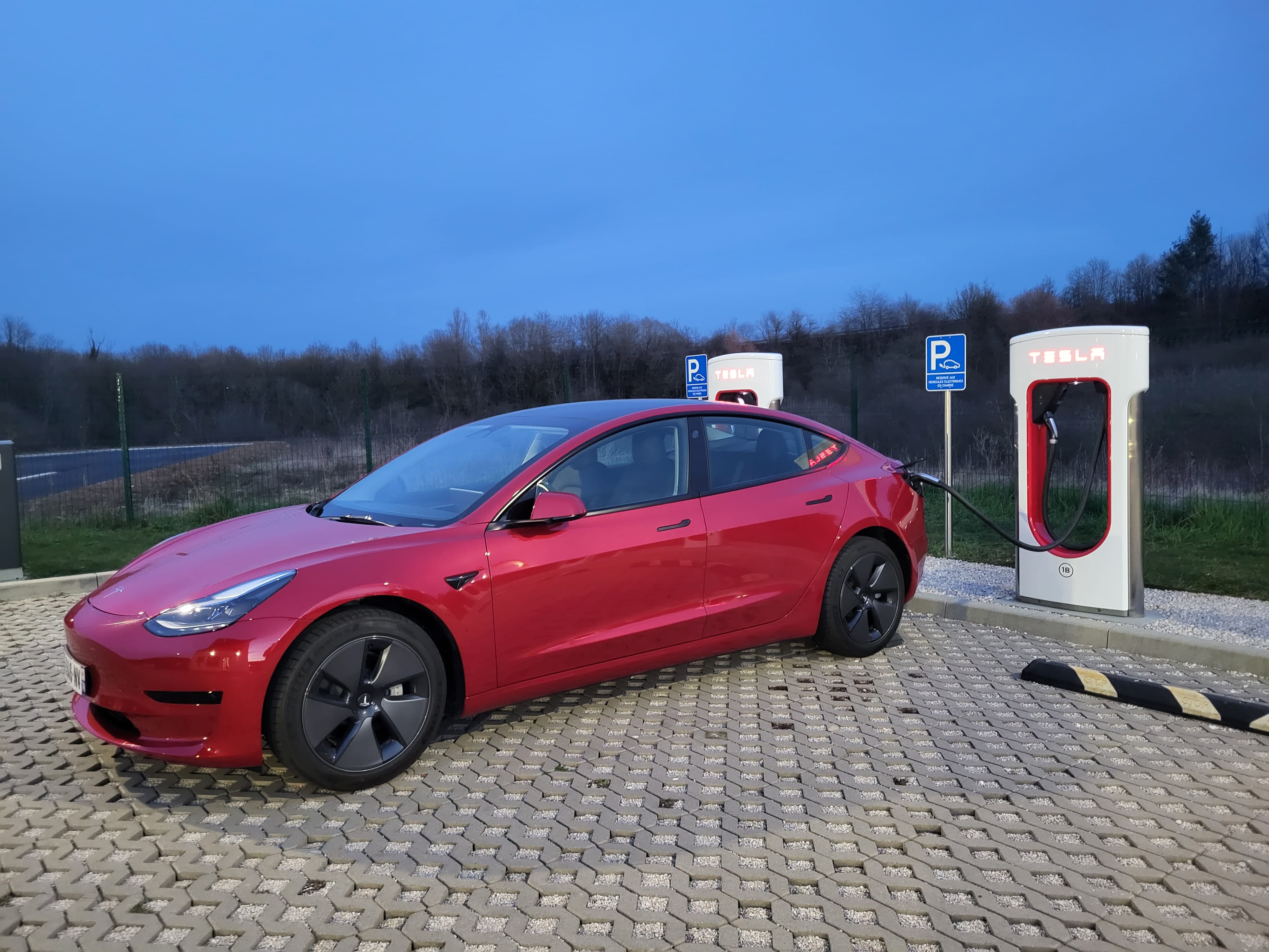 Tesla Model 3 avec Climatisation