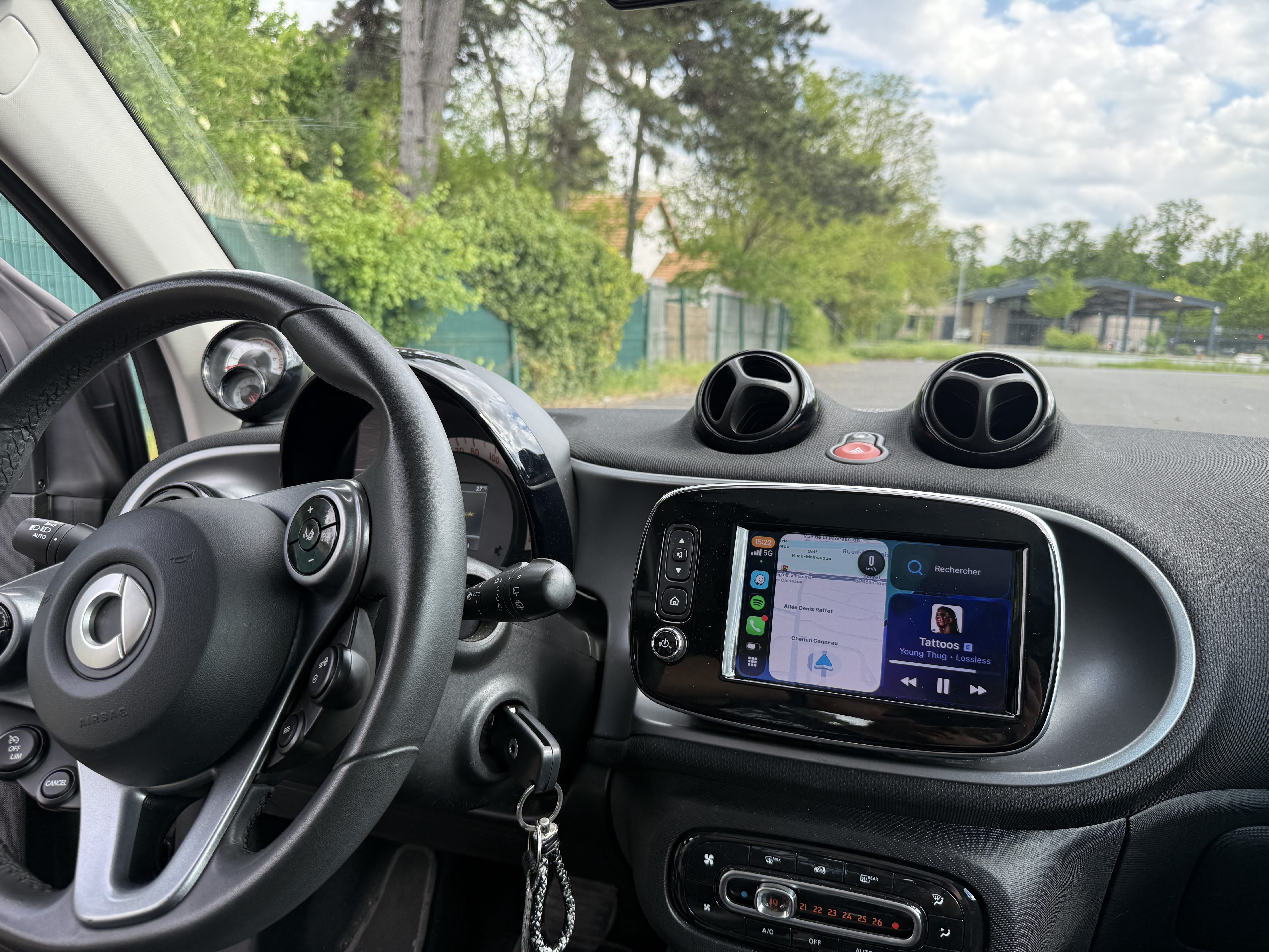 Smart Fortwo Prime avec GPS