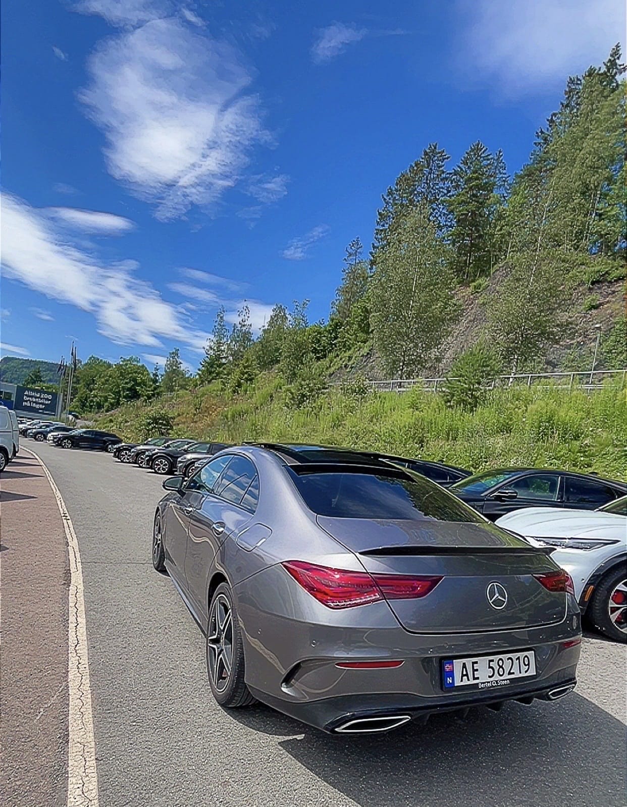 Mercedes-Benz A-Klasse 180 med GPS