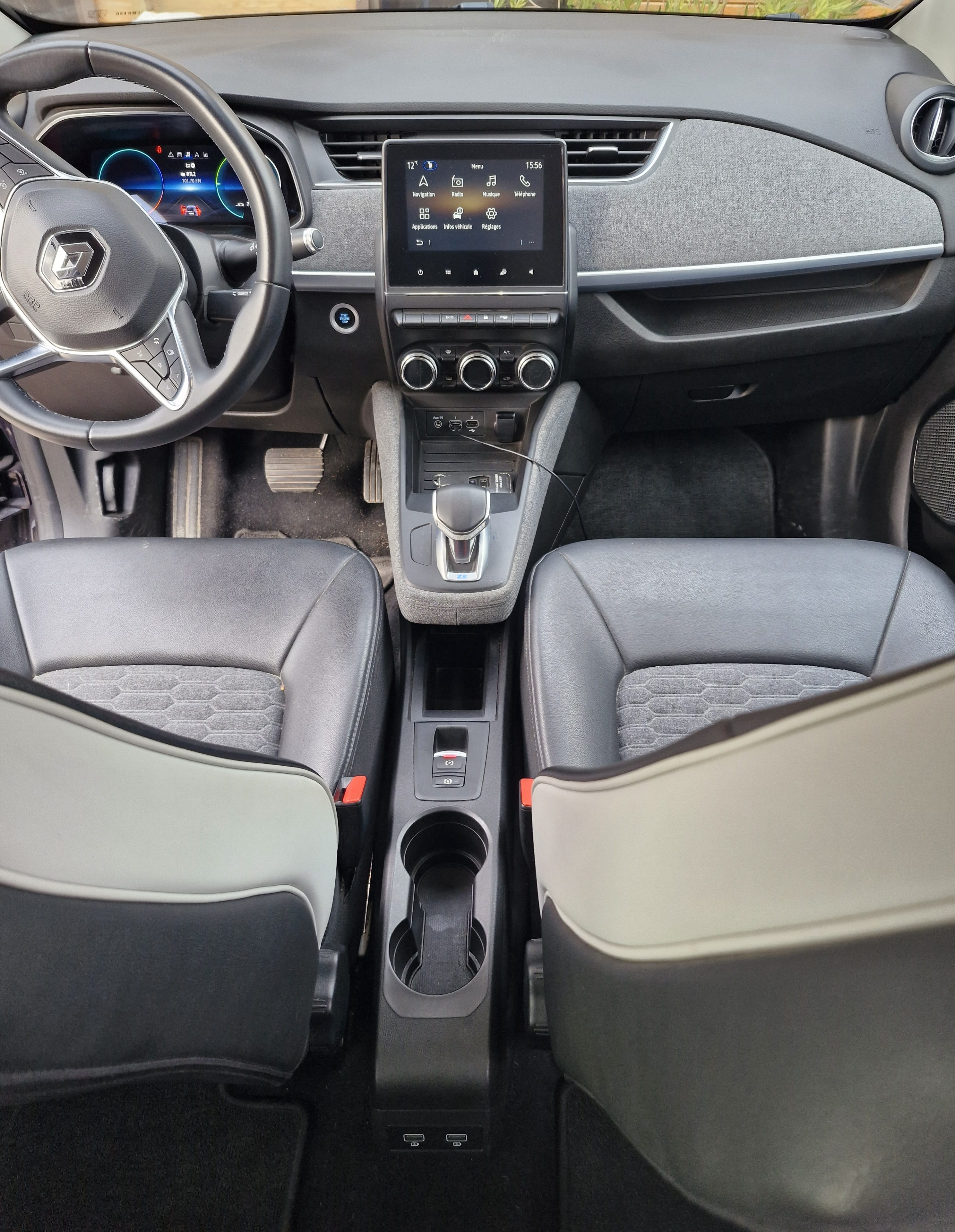 Renault ZOE avec GPS