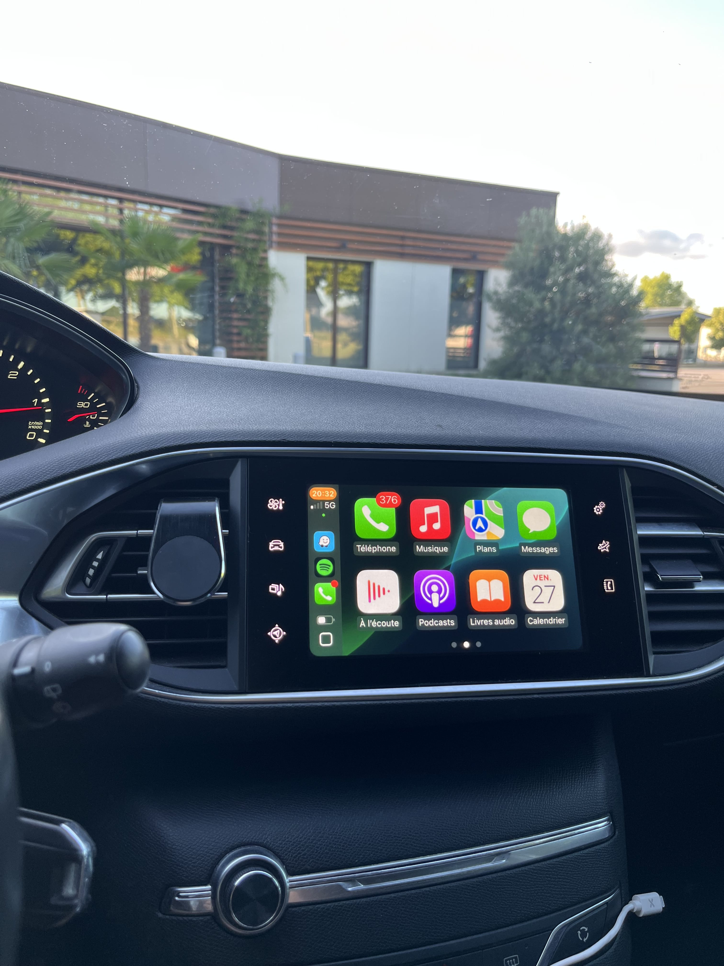 Peugeot 308 avec GPS