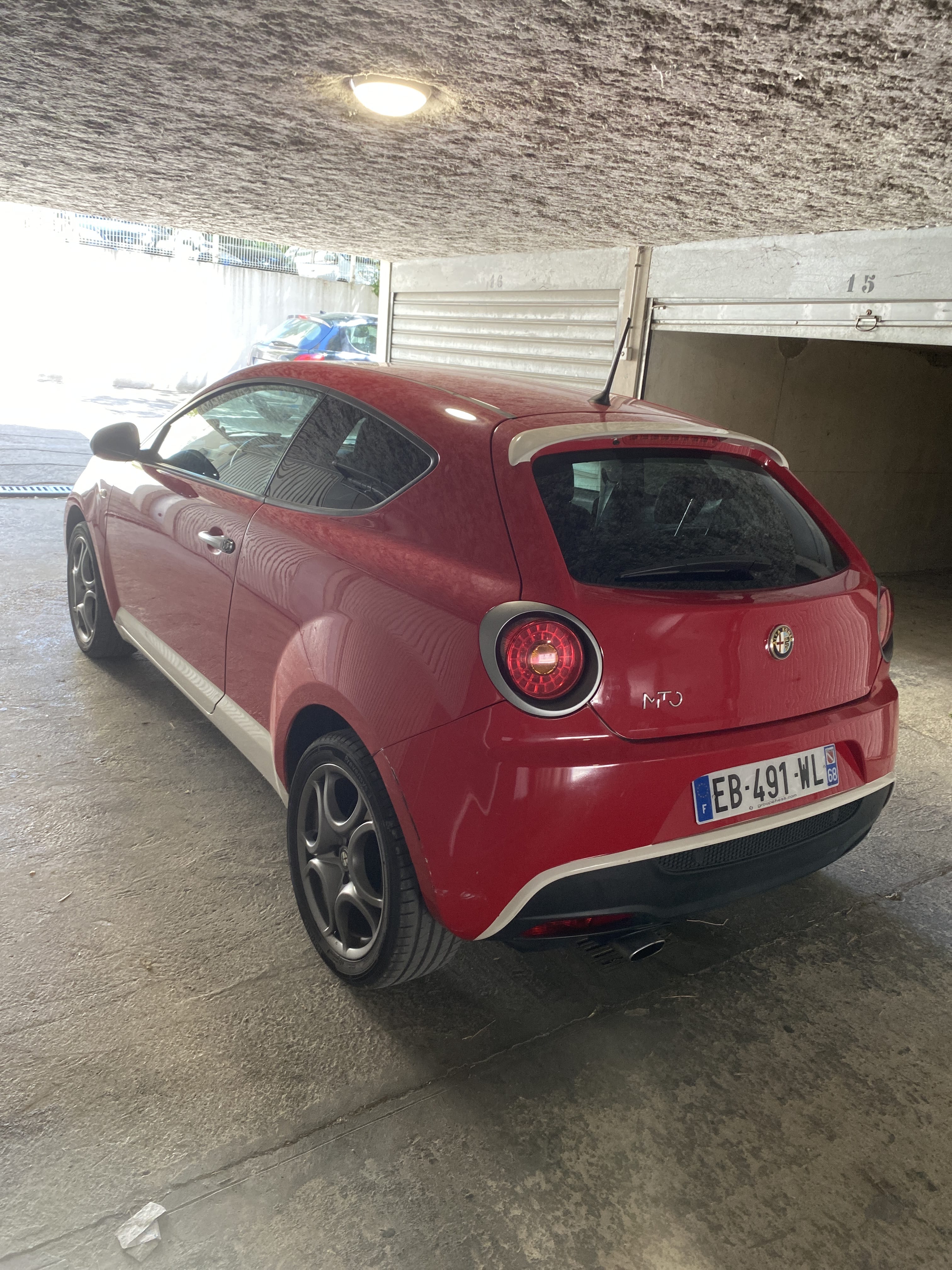 Alfa-Romeo Mito avec Régulateur de vitesse