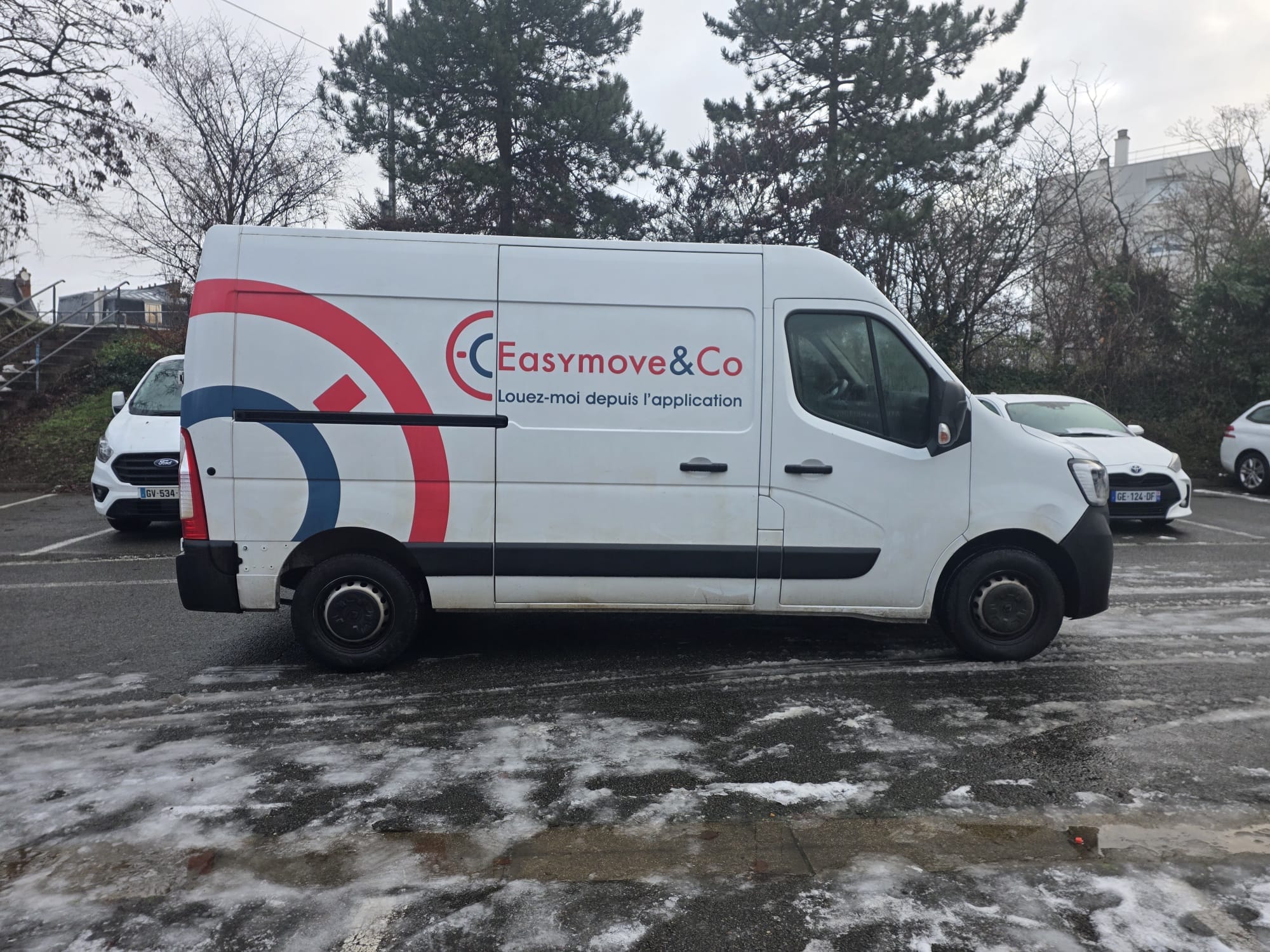 Renault Master avec GPS