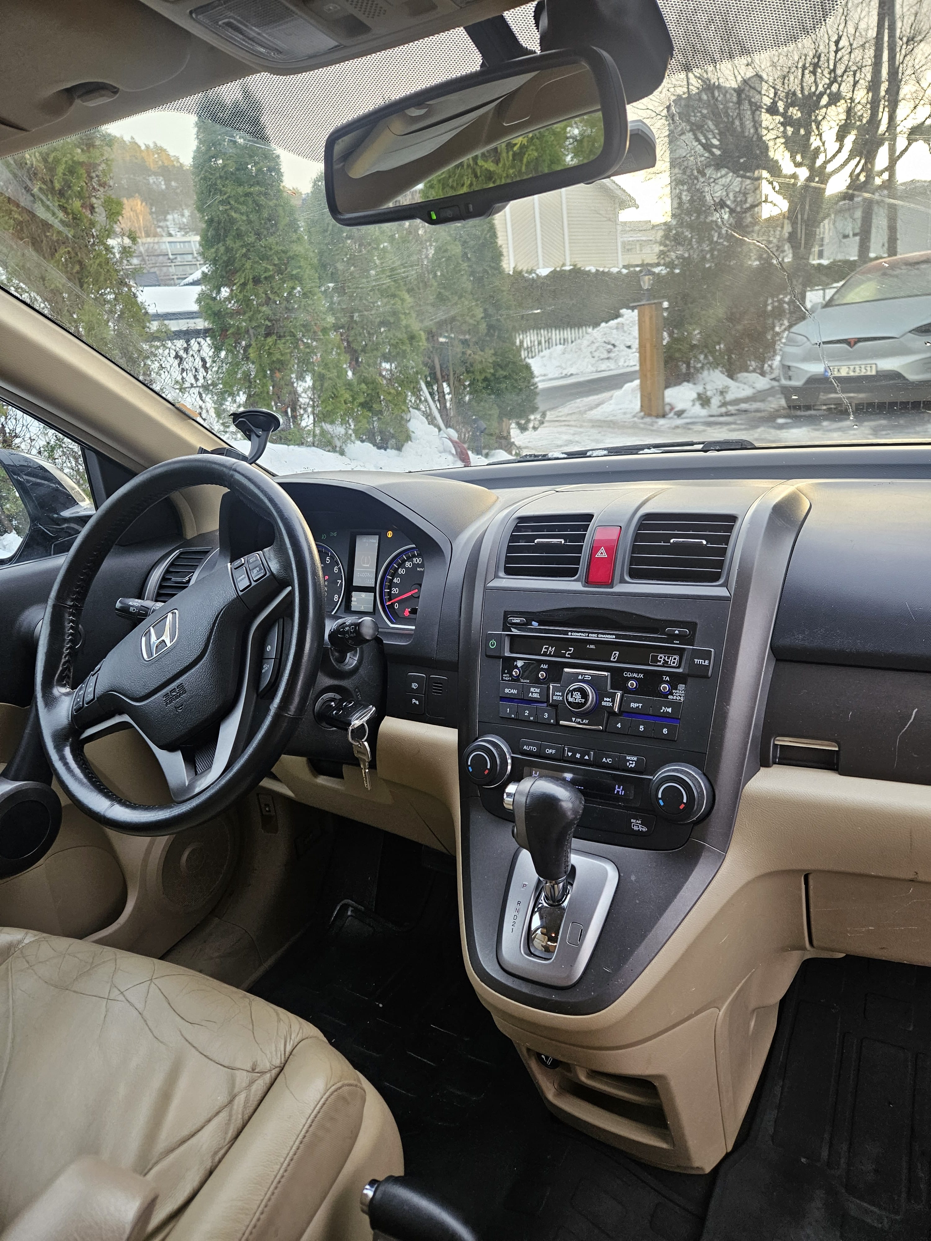 Honda Cr-v Ex with Snow tires