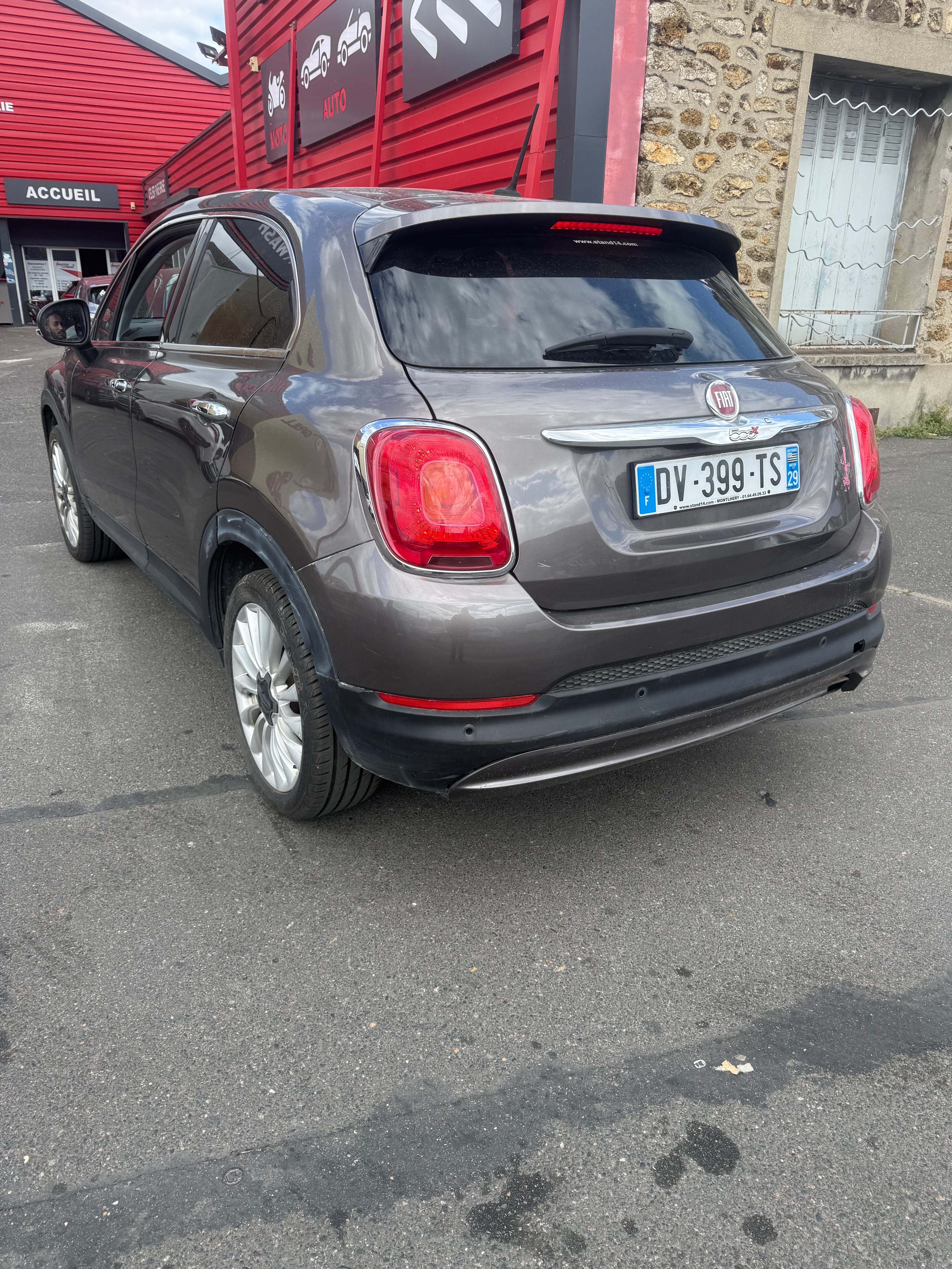 Fiat 500 X avec Caméra de recul