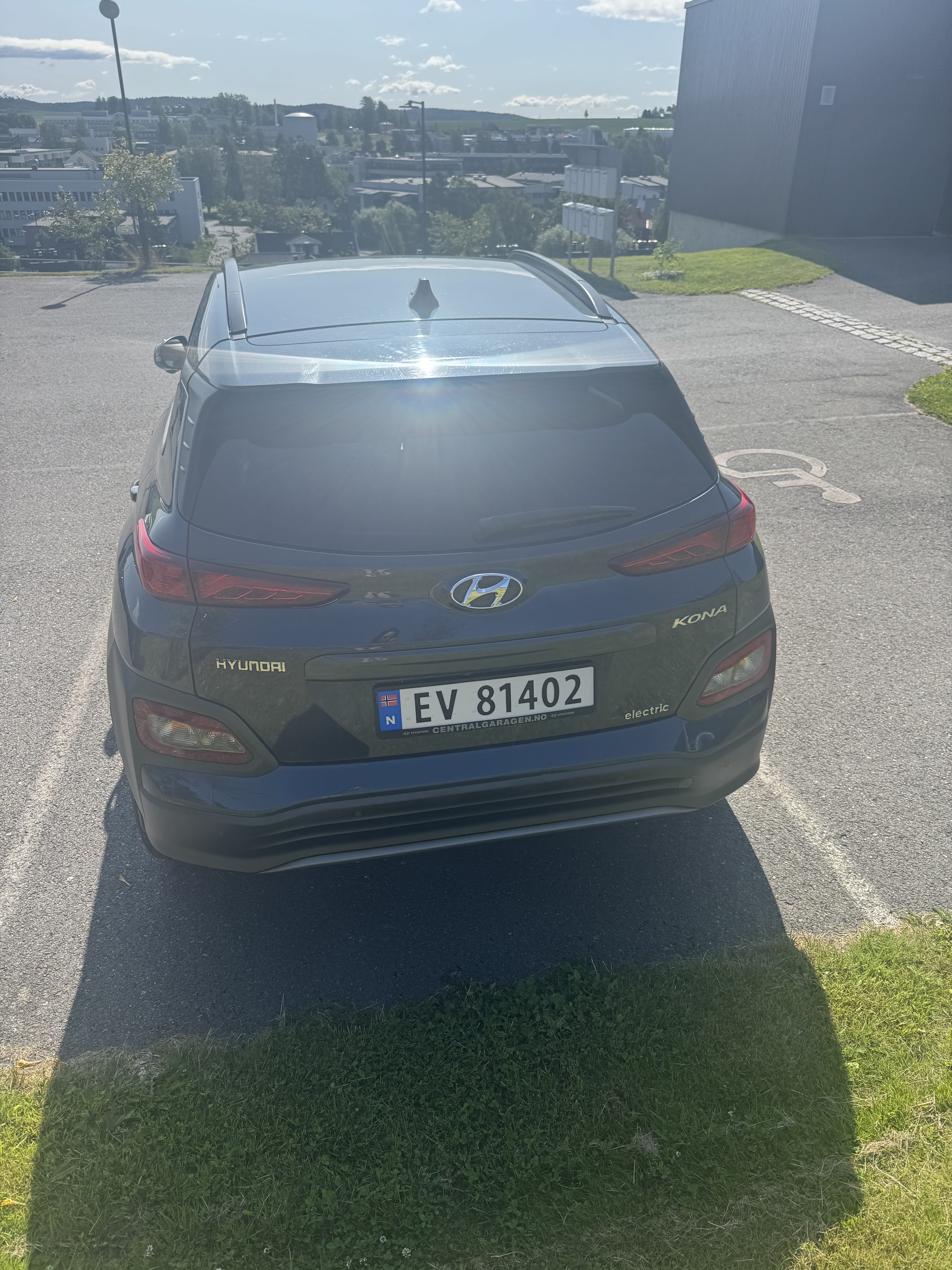 Hyundai Kona Electric med GPS