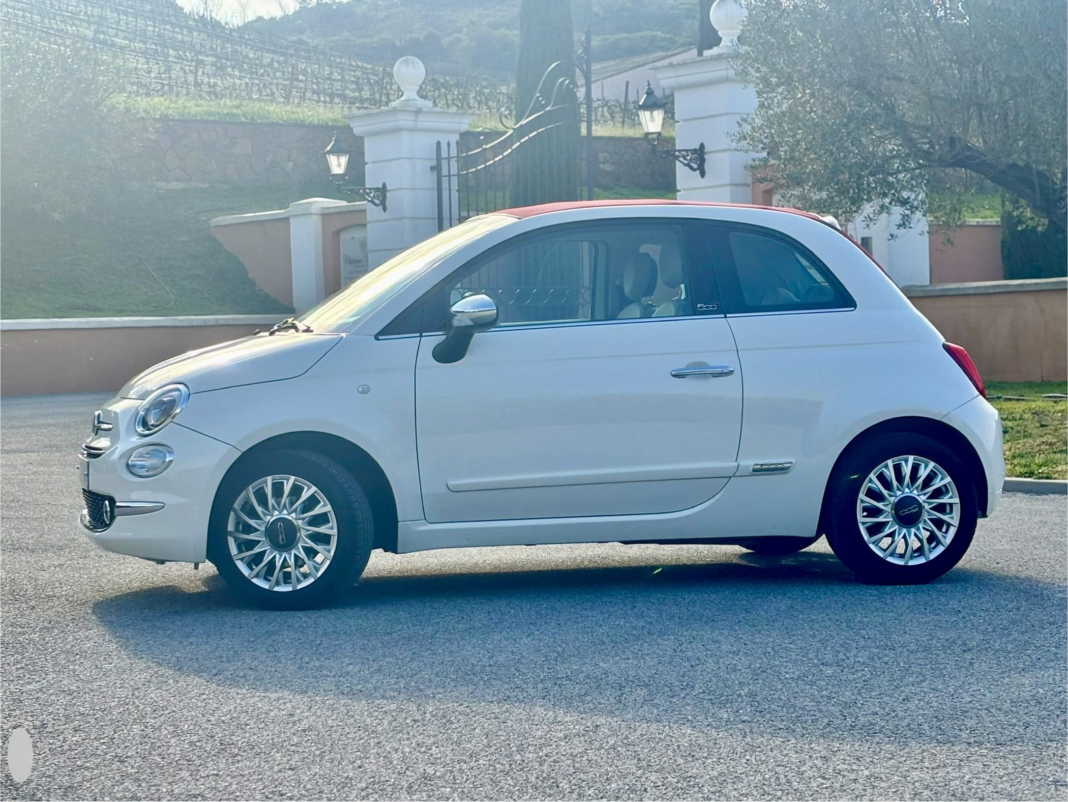 Fiat 500 C avec Climatisation