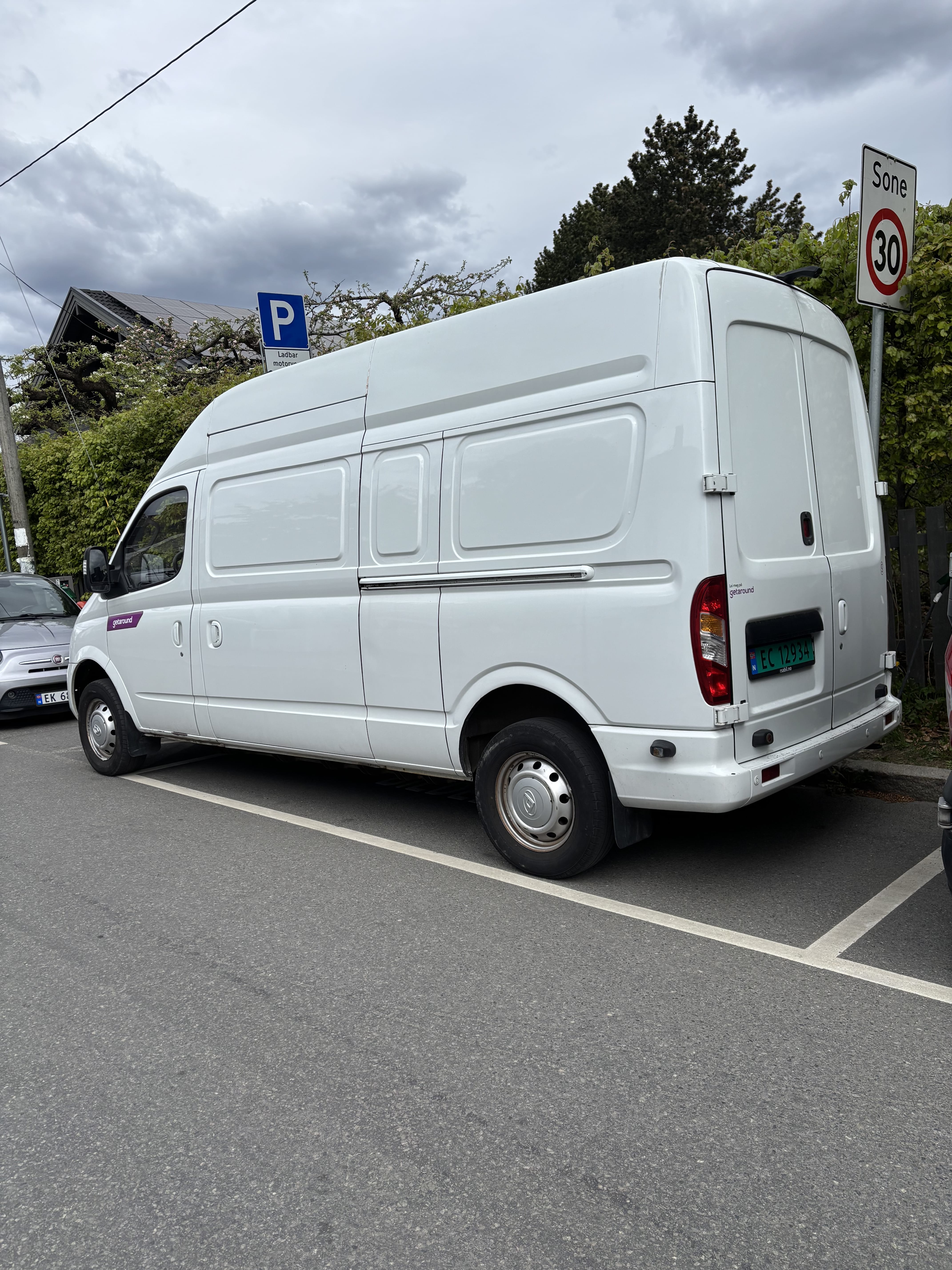 Maxus EV80 med Ryggekamera