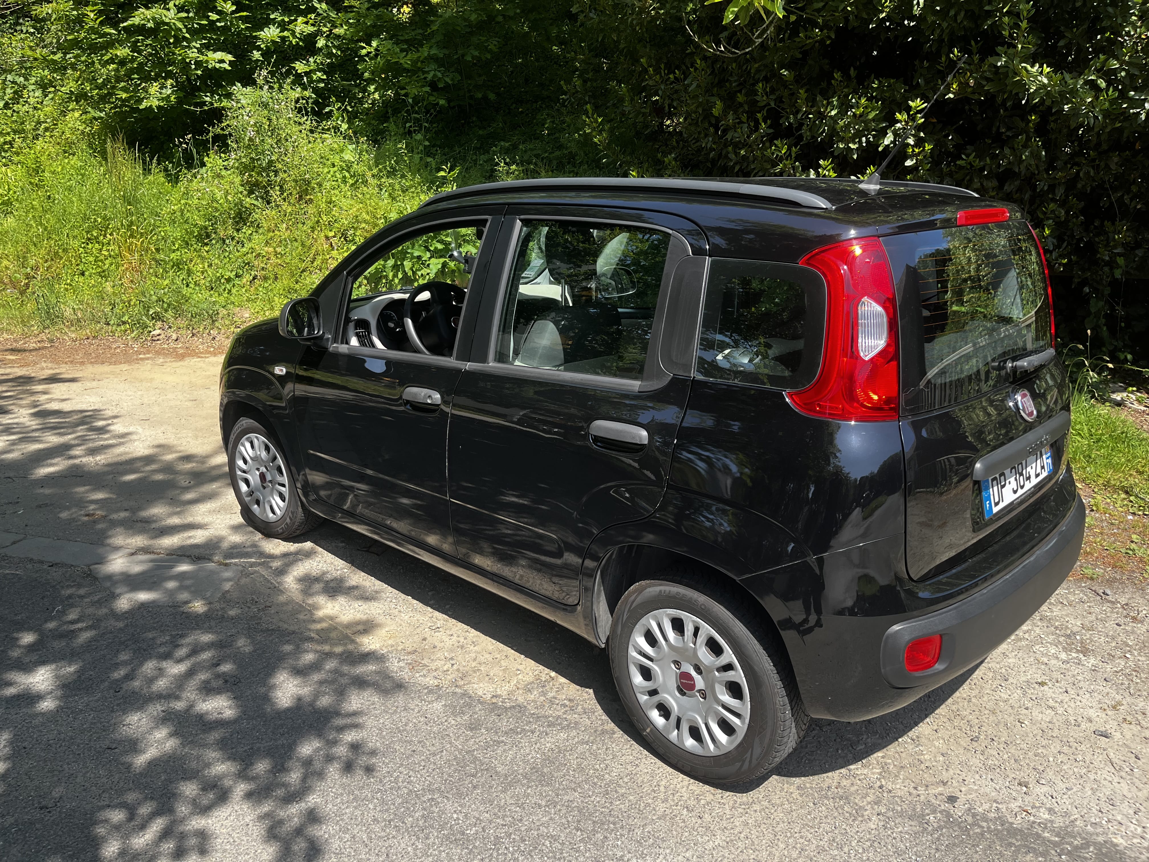 Fiat Panda avec Siège bébé