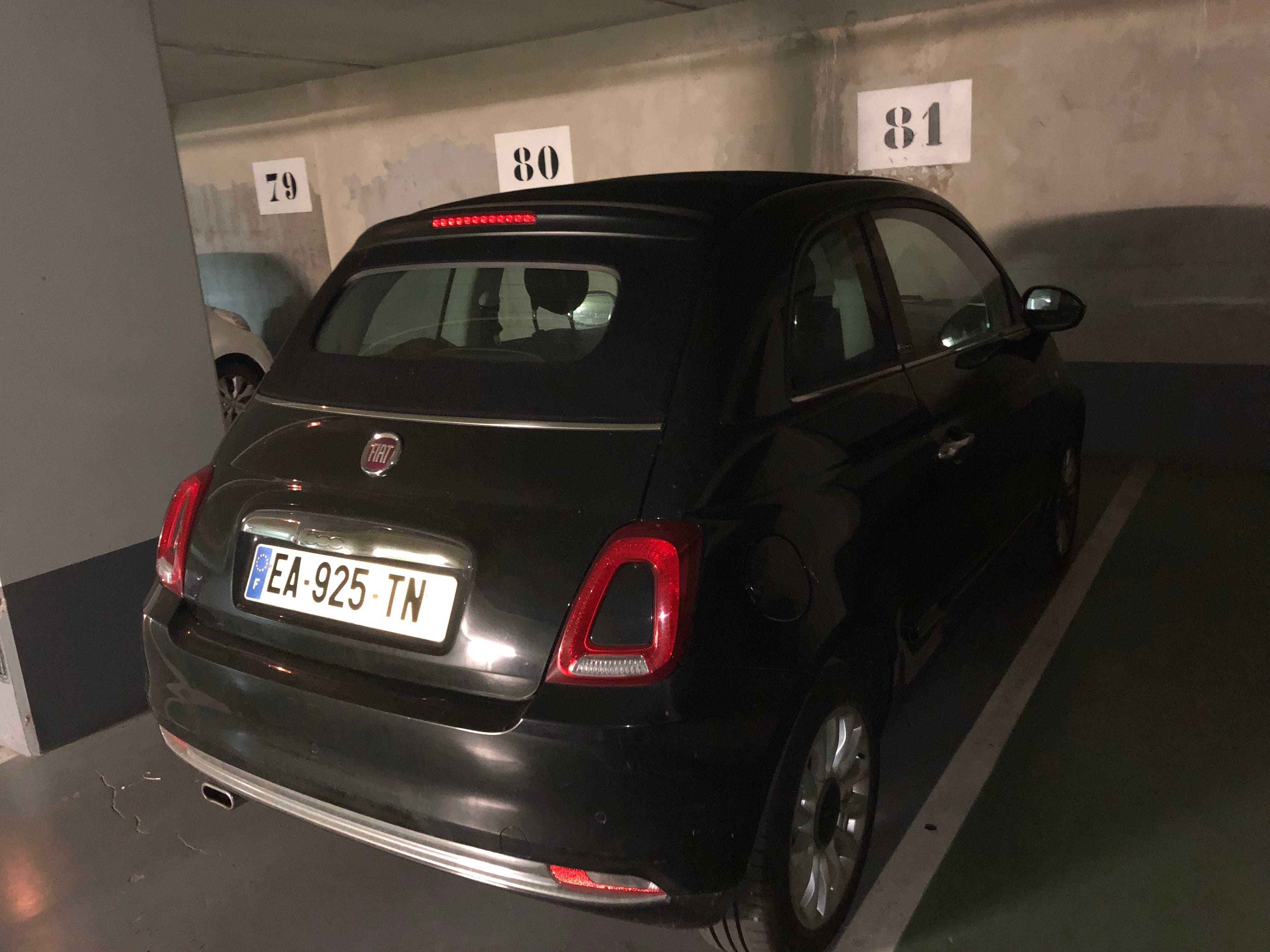 Fiat 500 C avec Climatisation