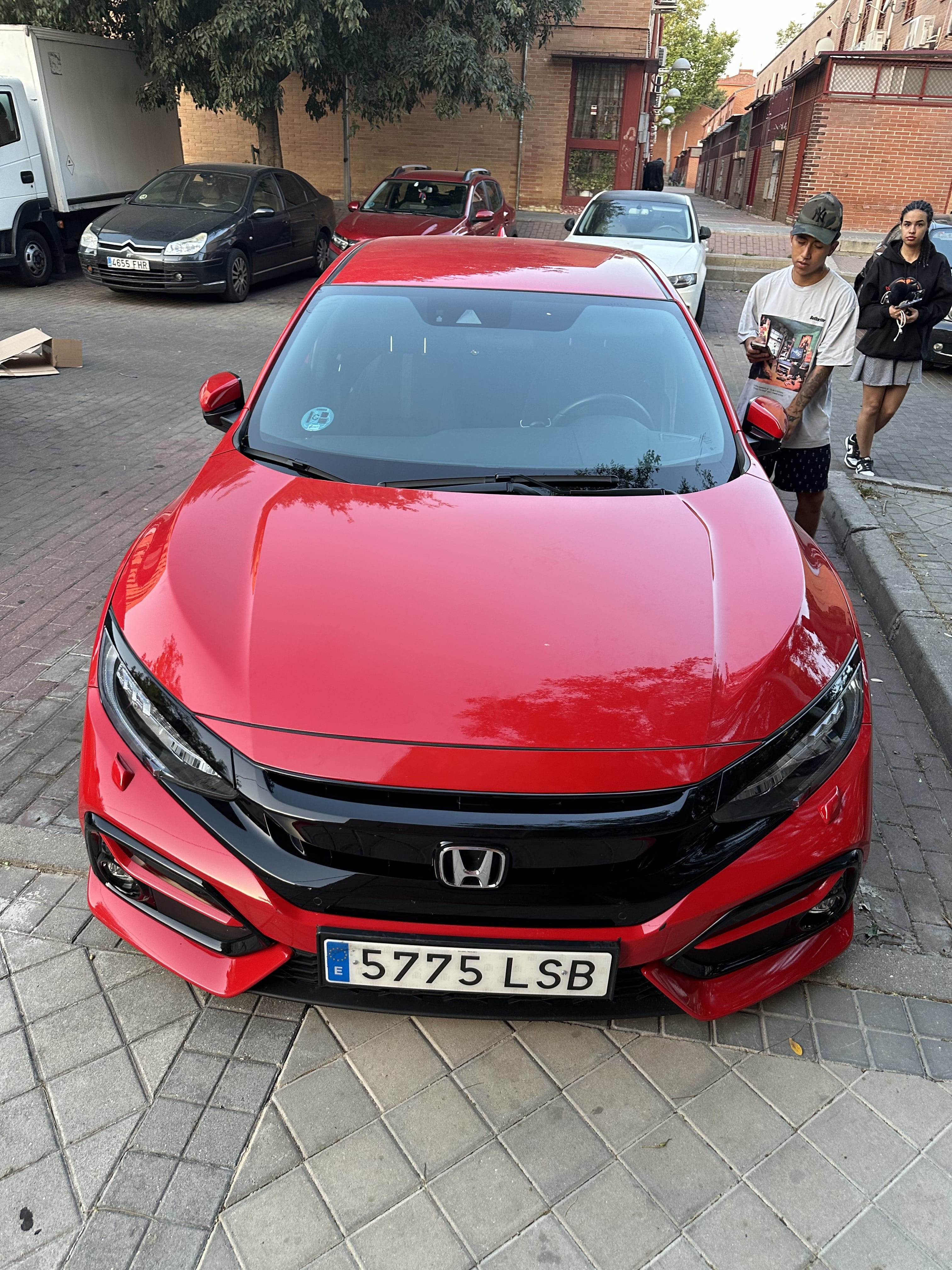 Honda Civic with Dashcam