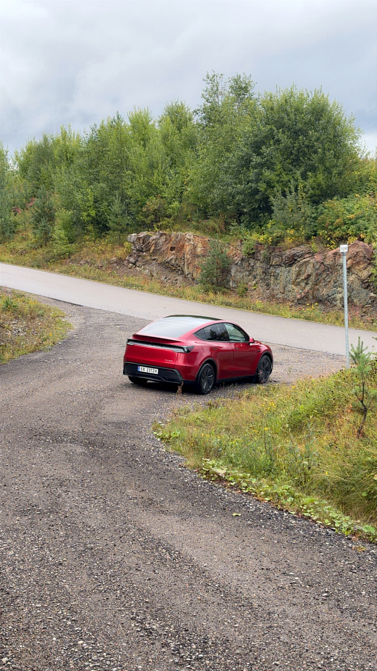 Tesla Model Y Long Range med Ryggekamera