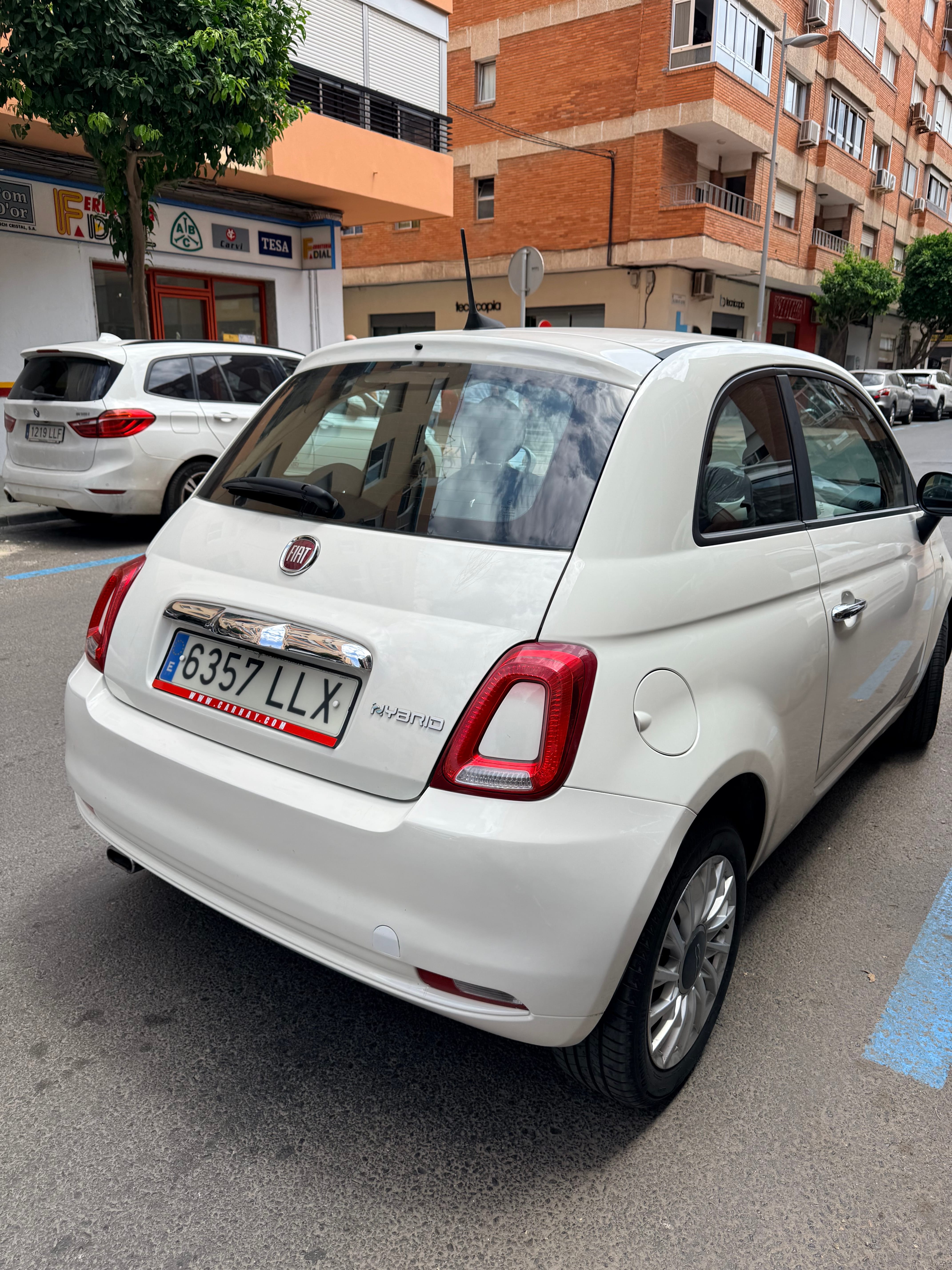 Fiat 500 con Apple CarPlay