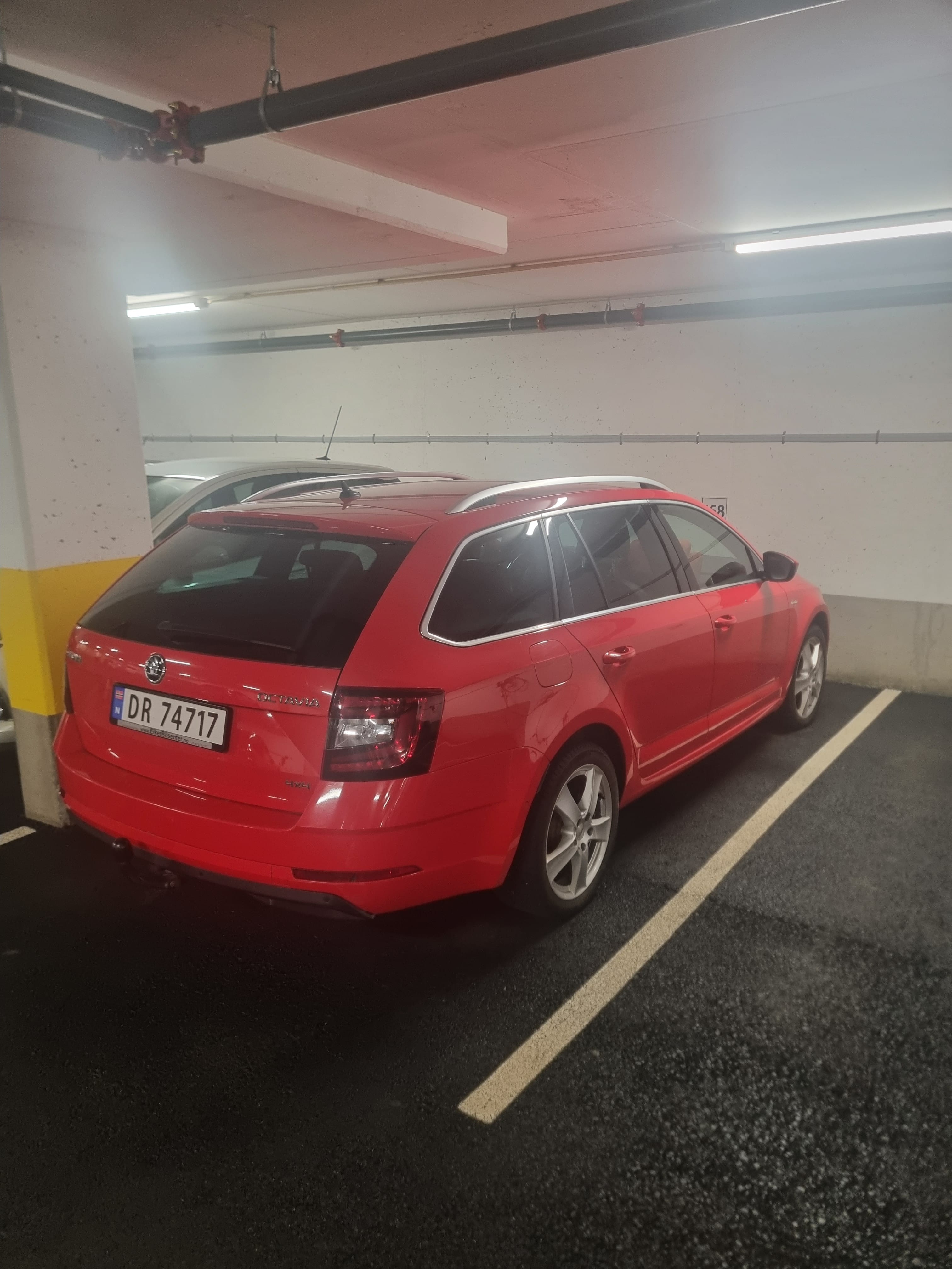 Skoda Octavia med Ryggekamera