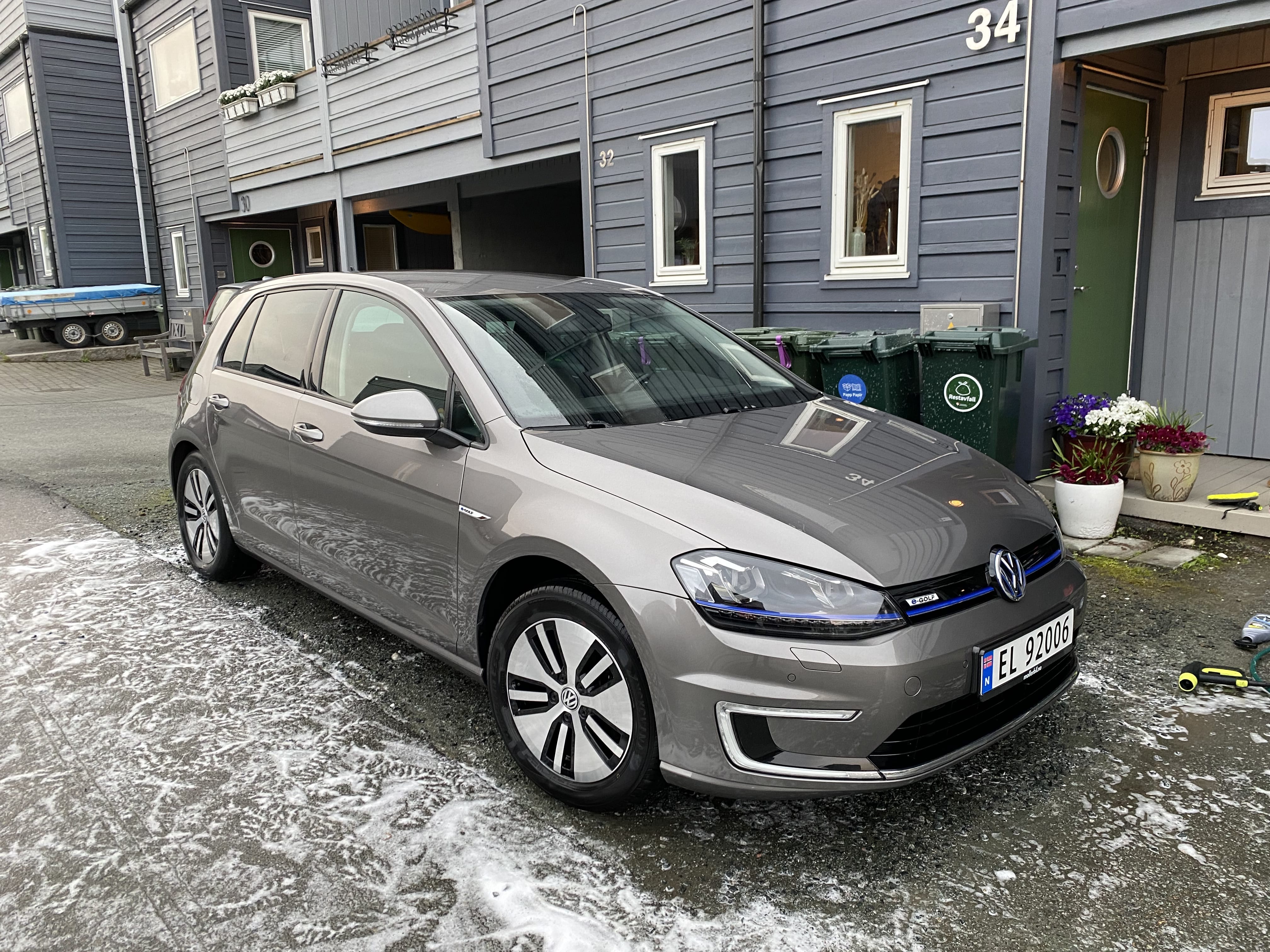 Volkswagen e-Golf, 2016, Elektrisk, automatisk