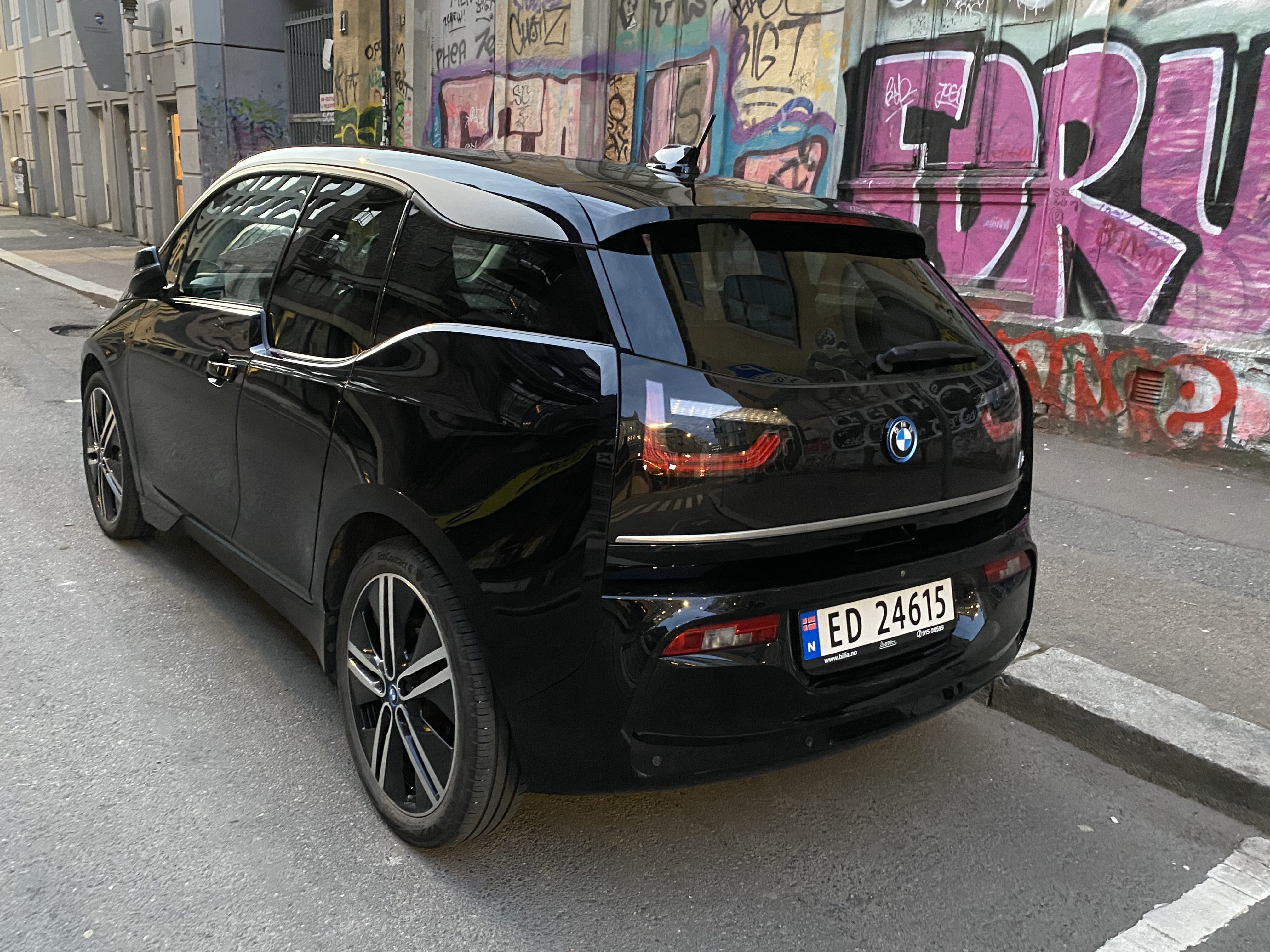BMW i3 med Cruisekontroll