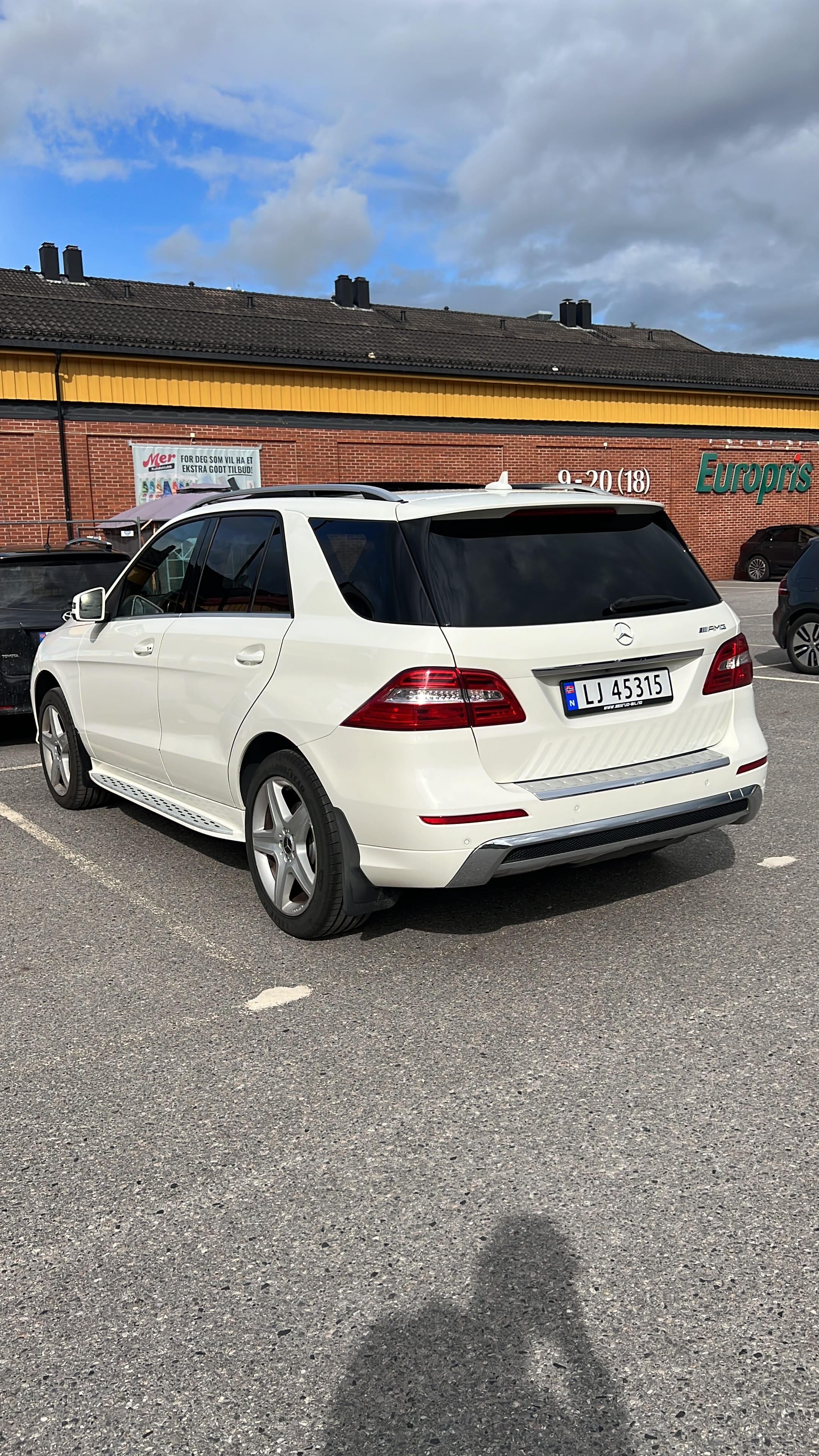 Mercedes-Benz M-Klasse med GPS