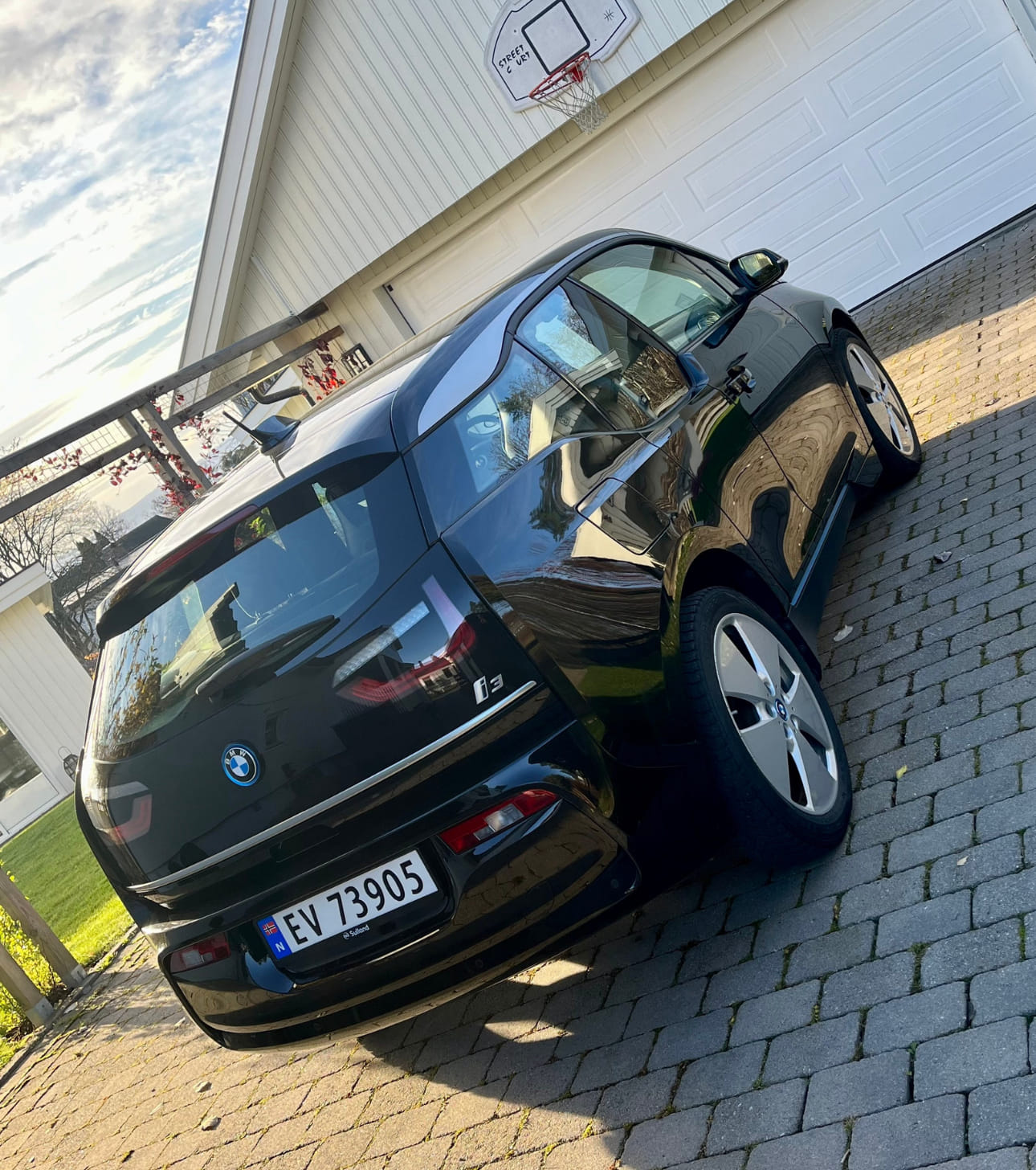 BMW i3 med GPS