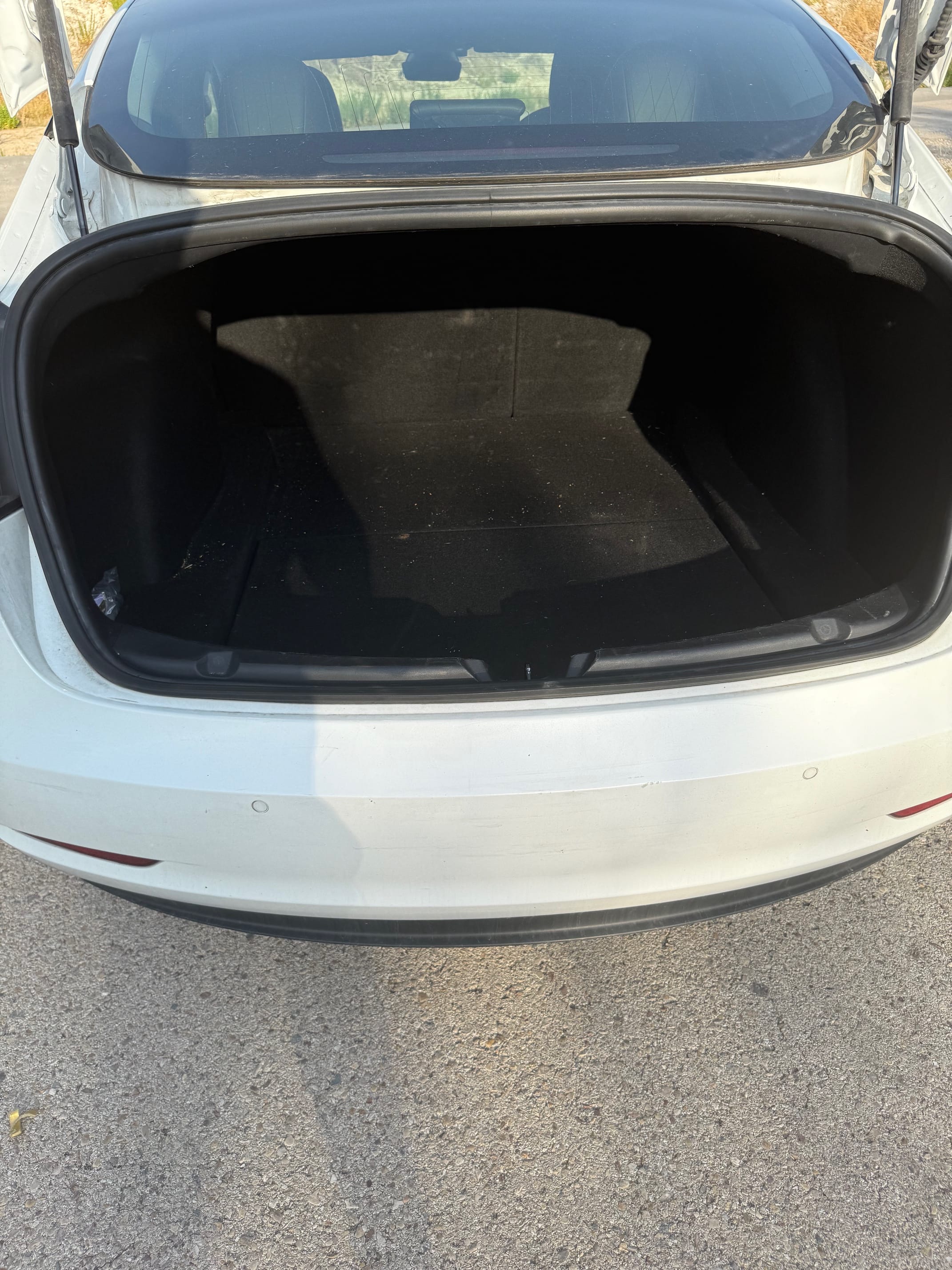 Tesla Model 3 Long Range con Silla infantil