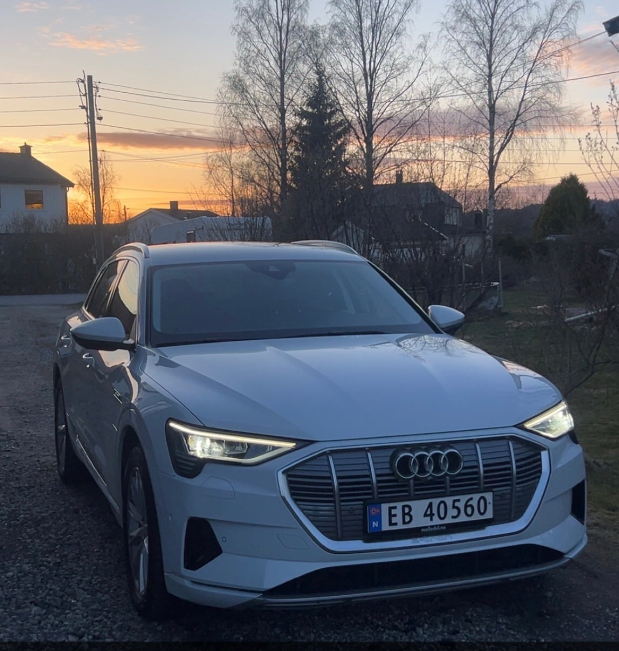 Audi e-tron med Aircondition
