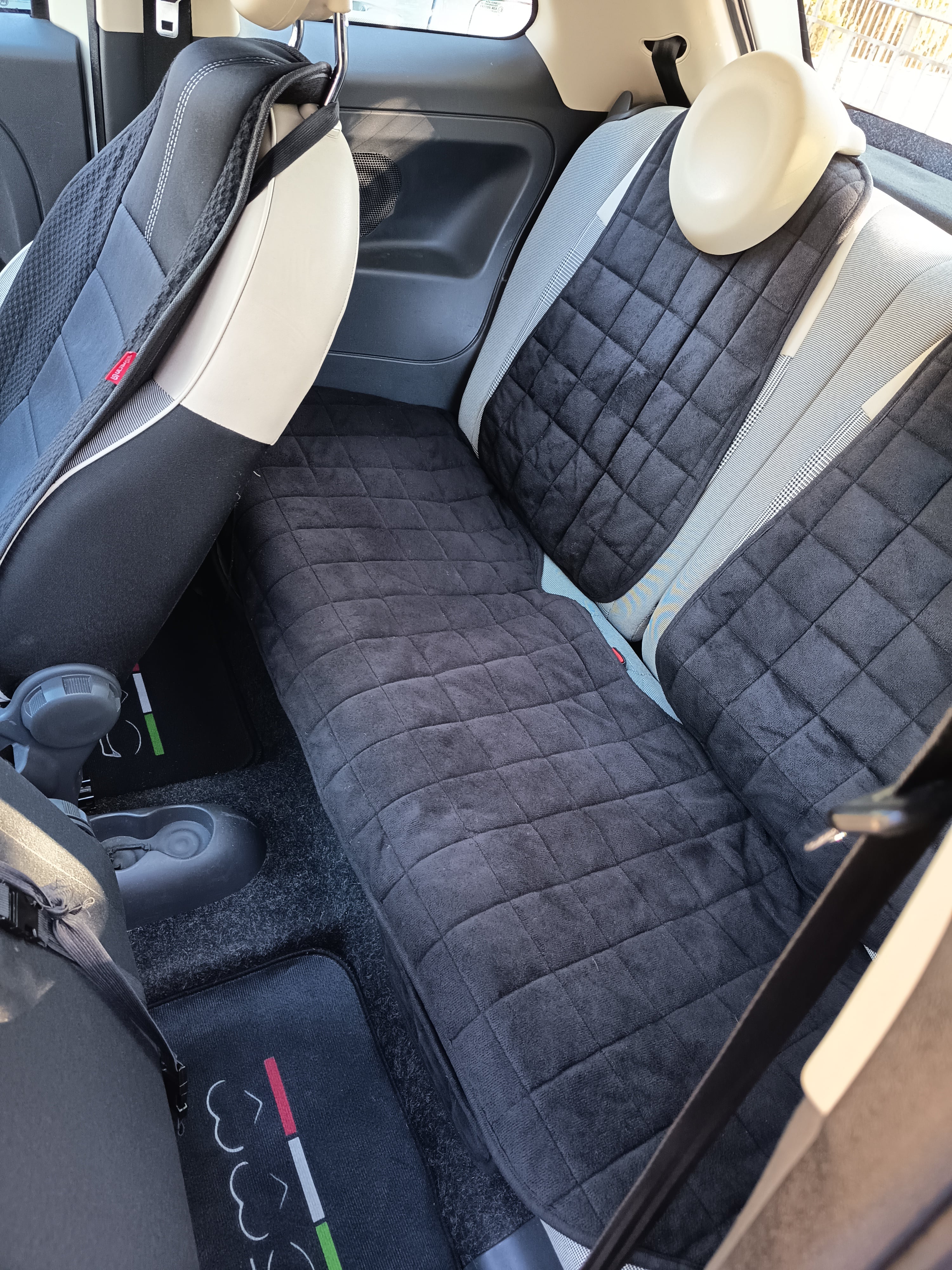 Fiat 500 met USB-oplaadpoorten