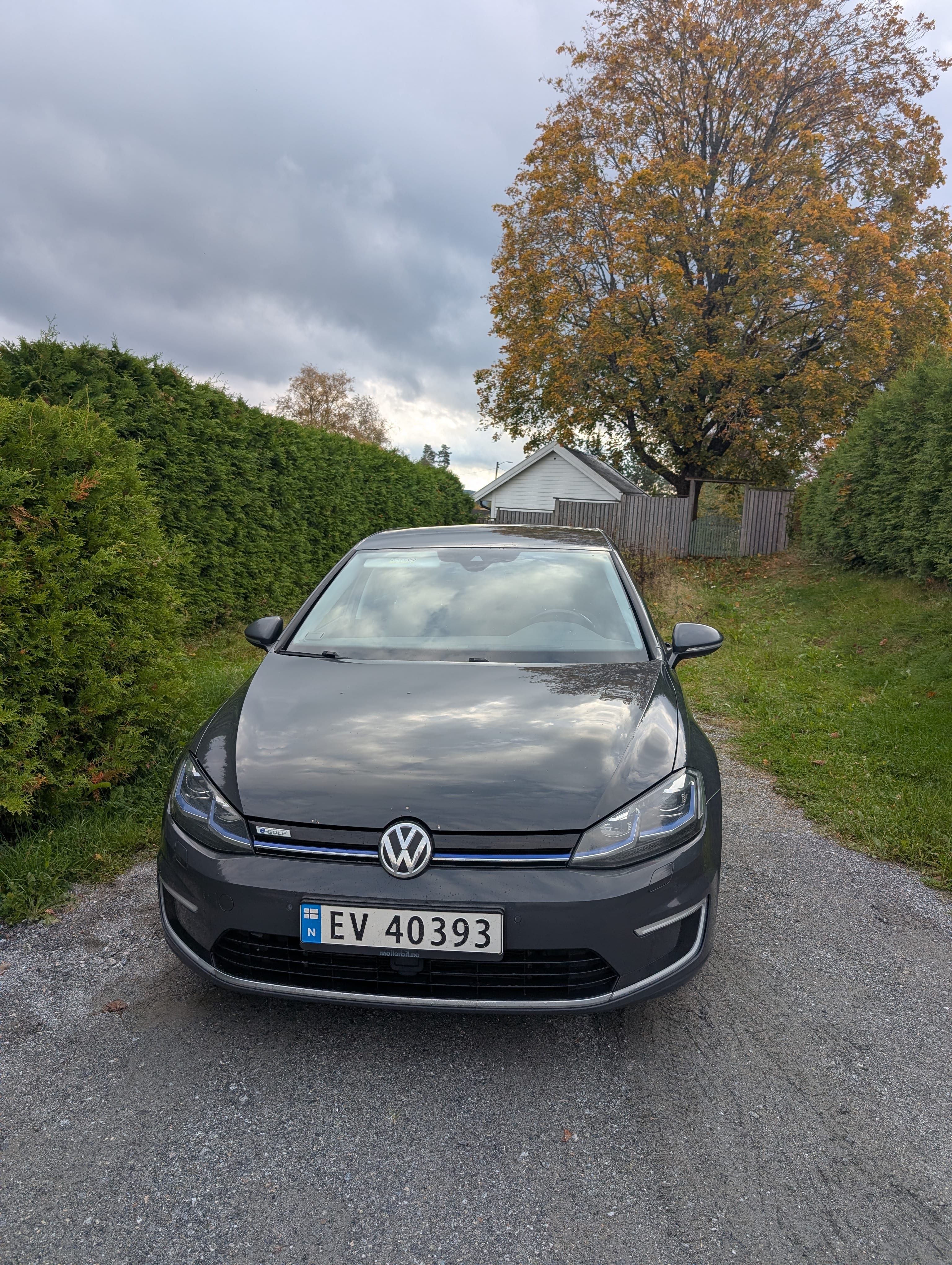 Volkswagen e-Golf med GPS