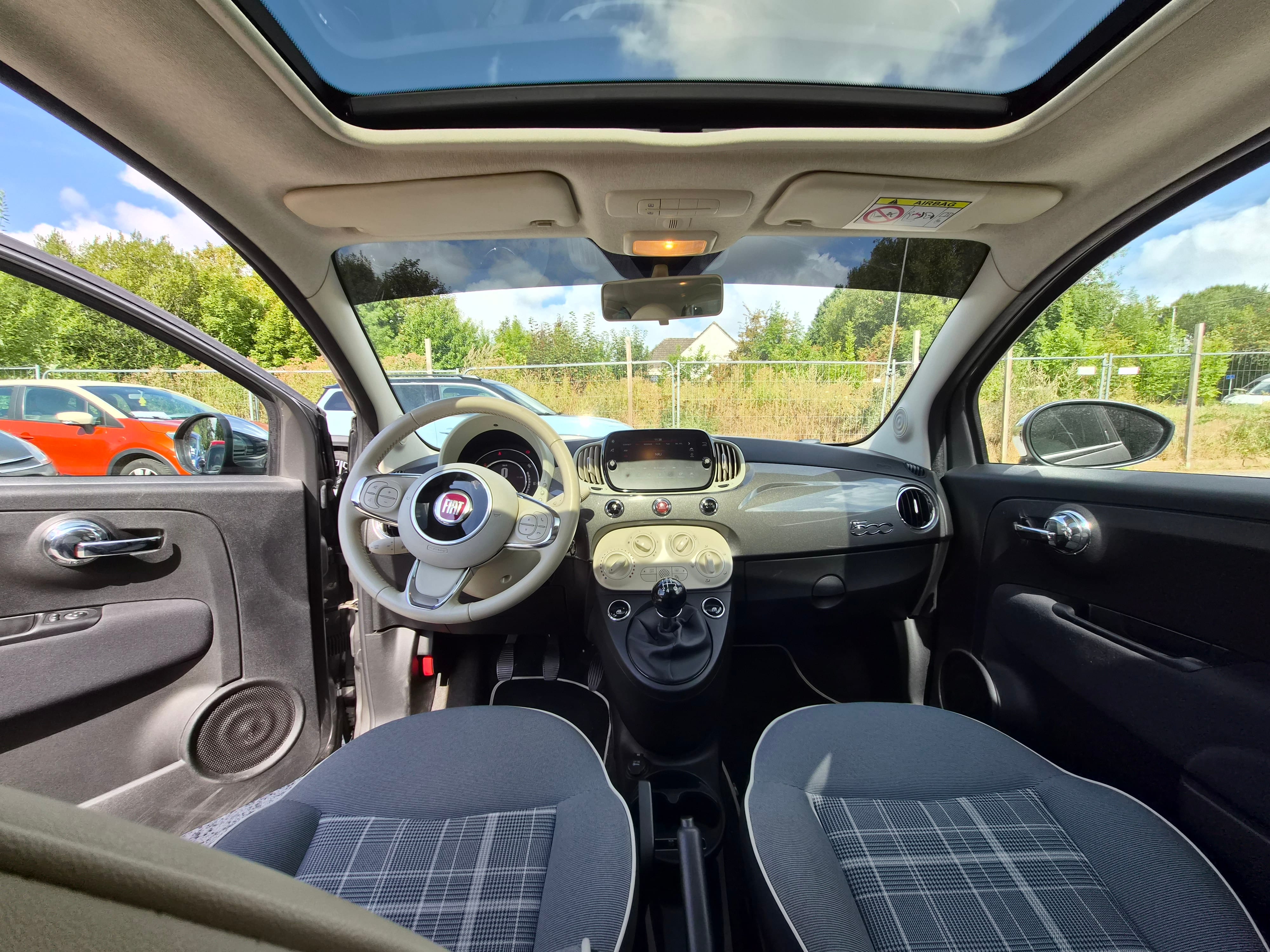 Fiat 500 met GPS