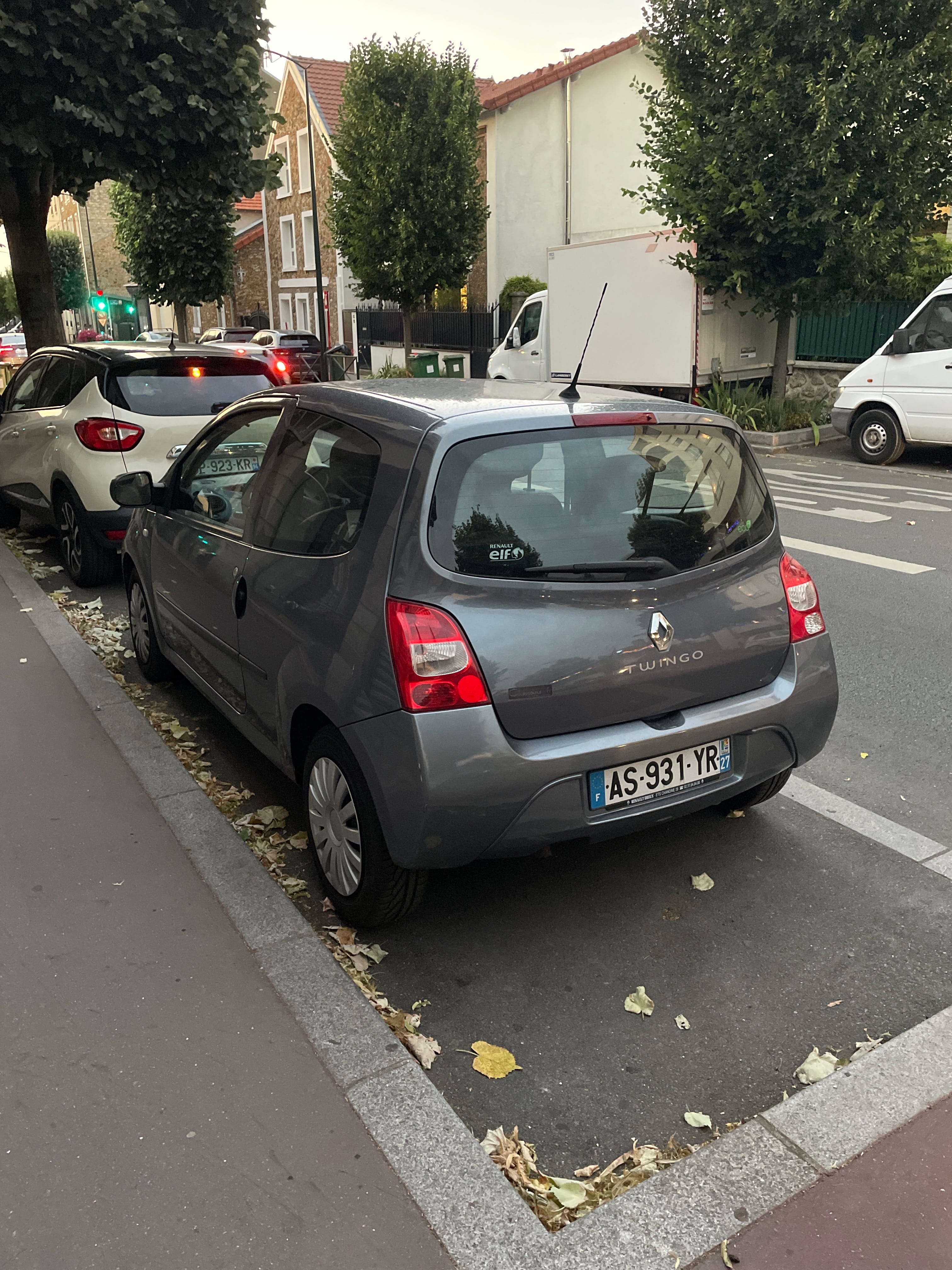 Renault Twingo avec Siège bébé