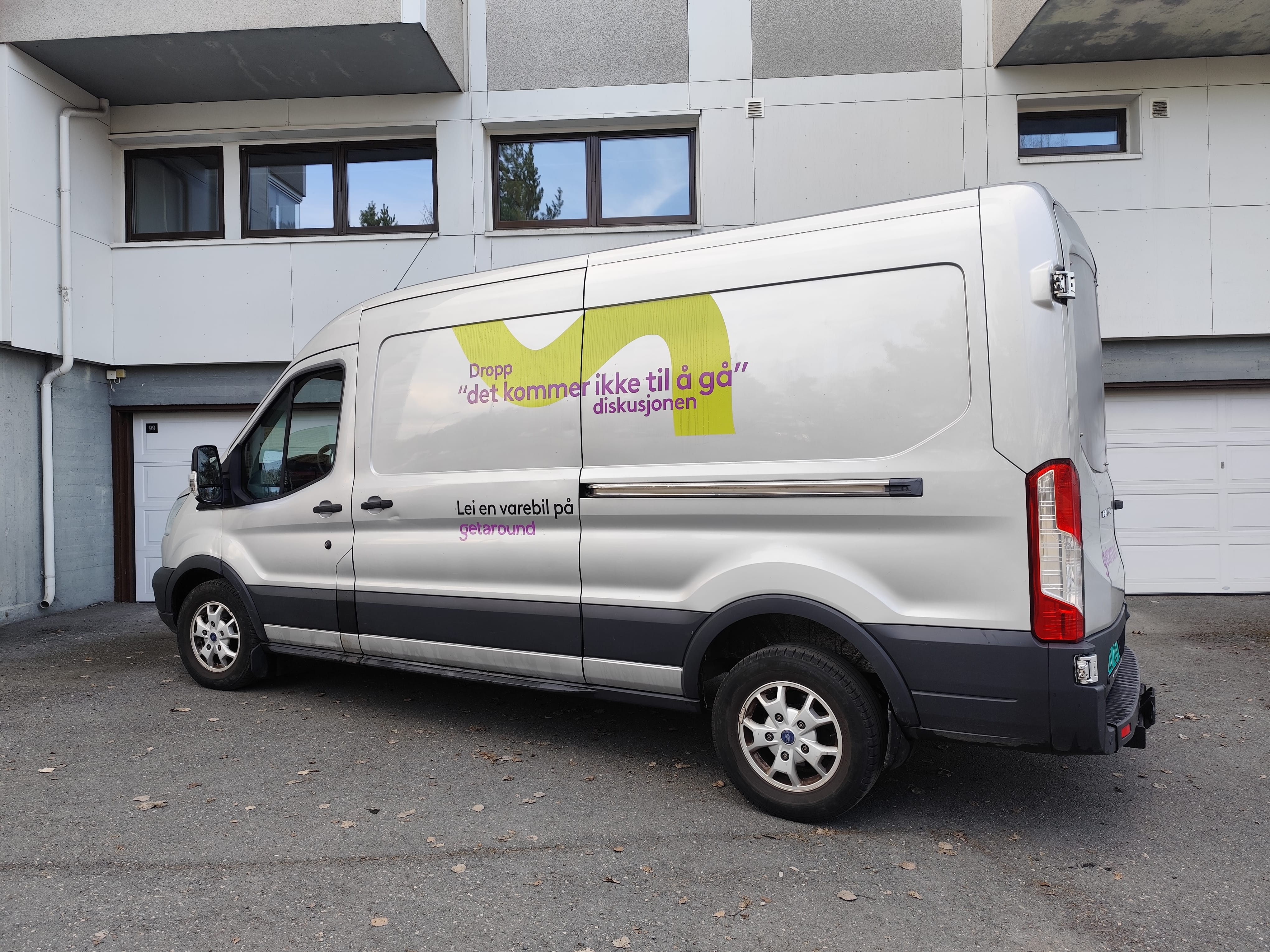 Ford Transit Varebil med Ryggekamera