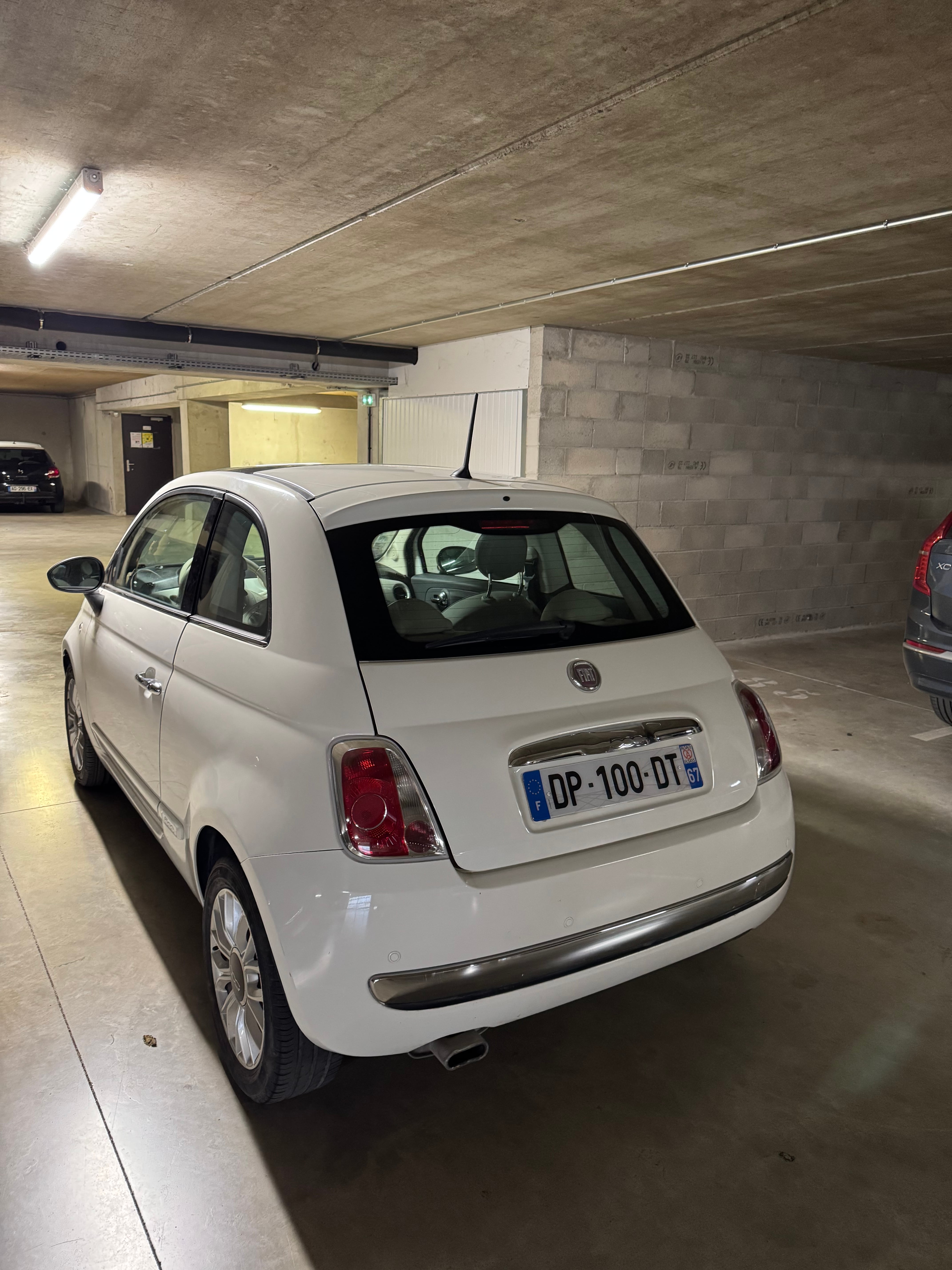 Fiat 500 avec Caméra de recul