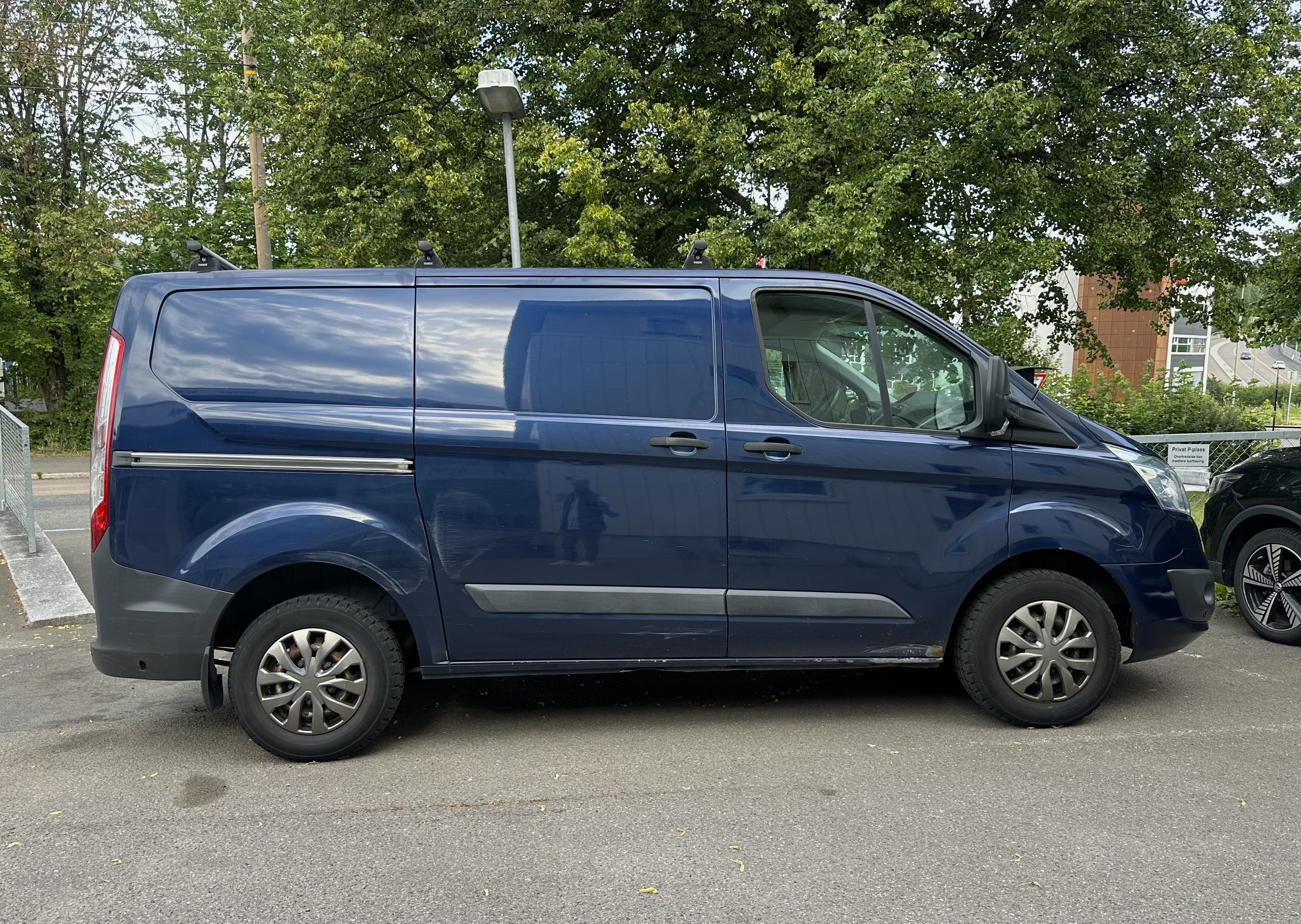 Ford Transit Varebil Custom med Aircondition