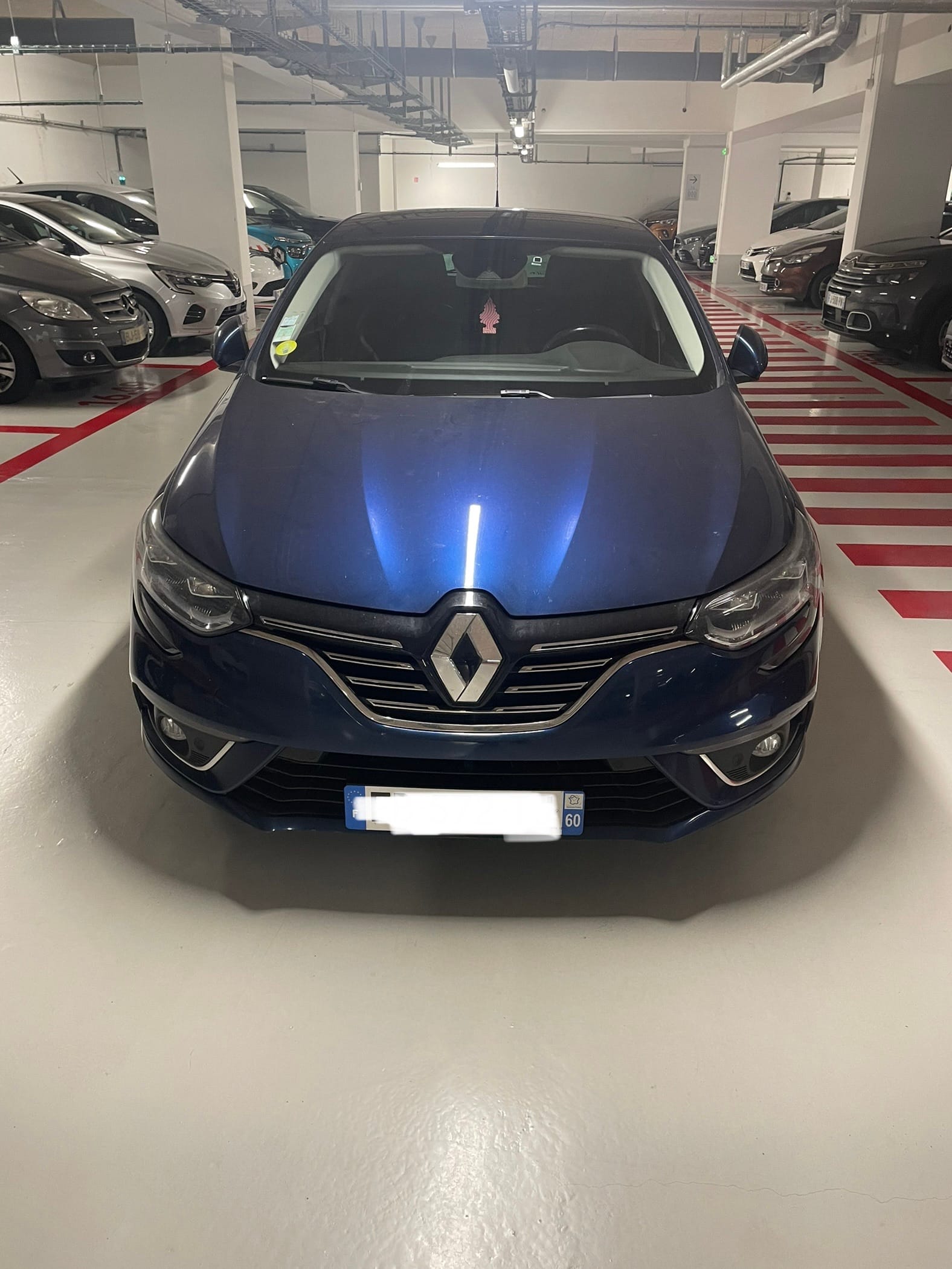 Renault Mégane avec Dashcam