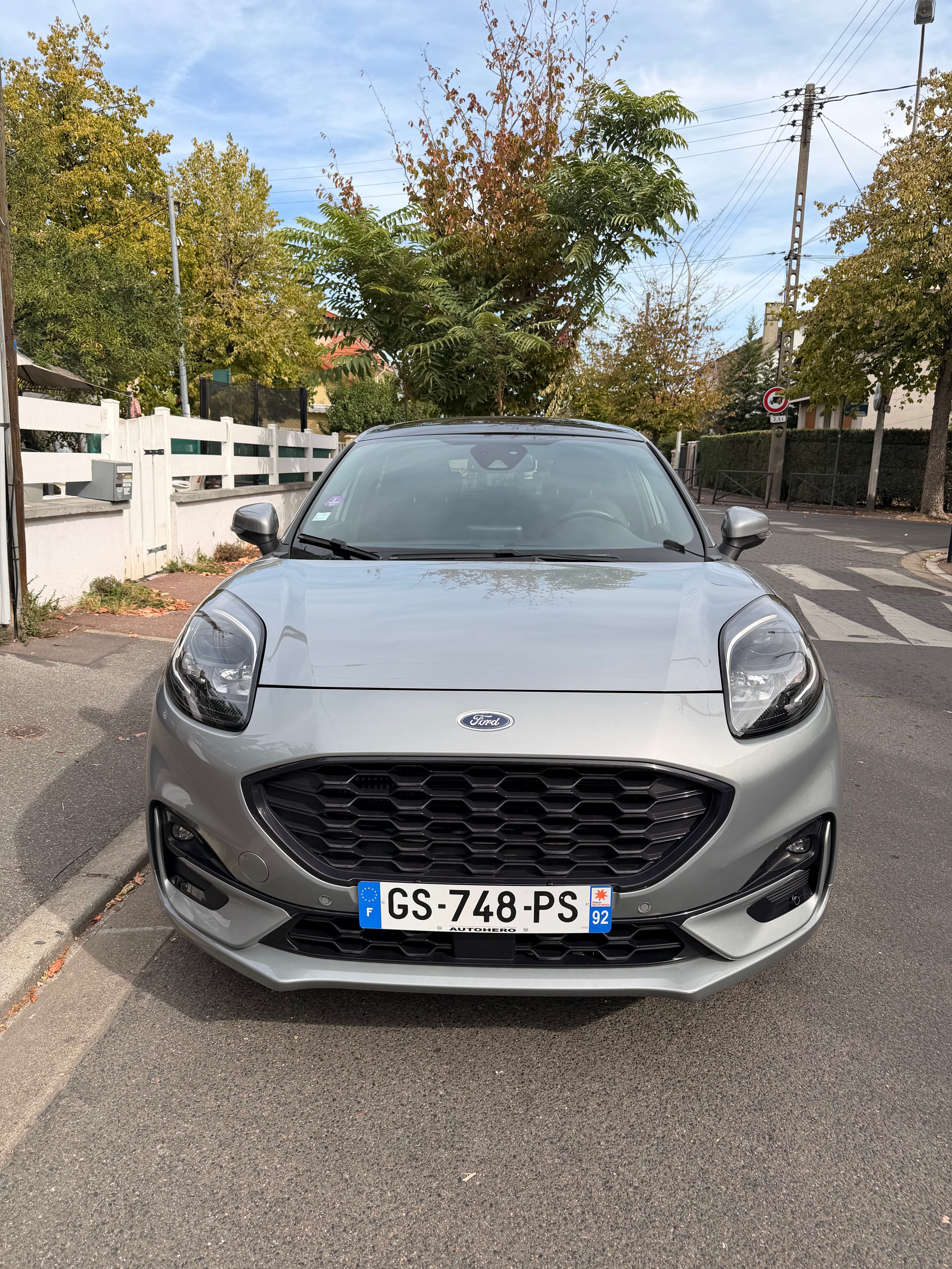 Ford Puma, 2021, Essence 98 / Électrique (hybride)