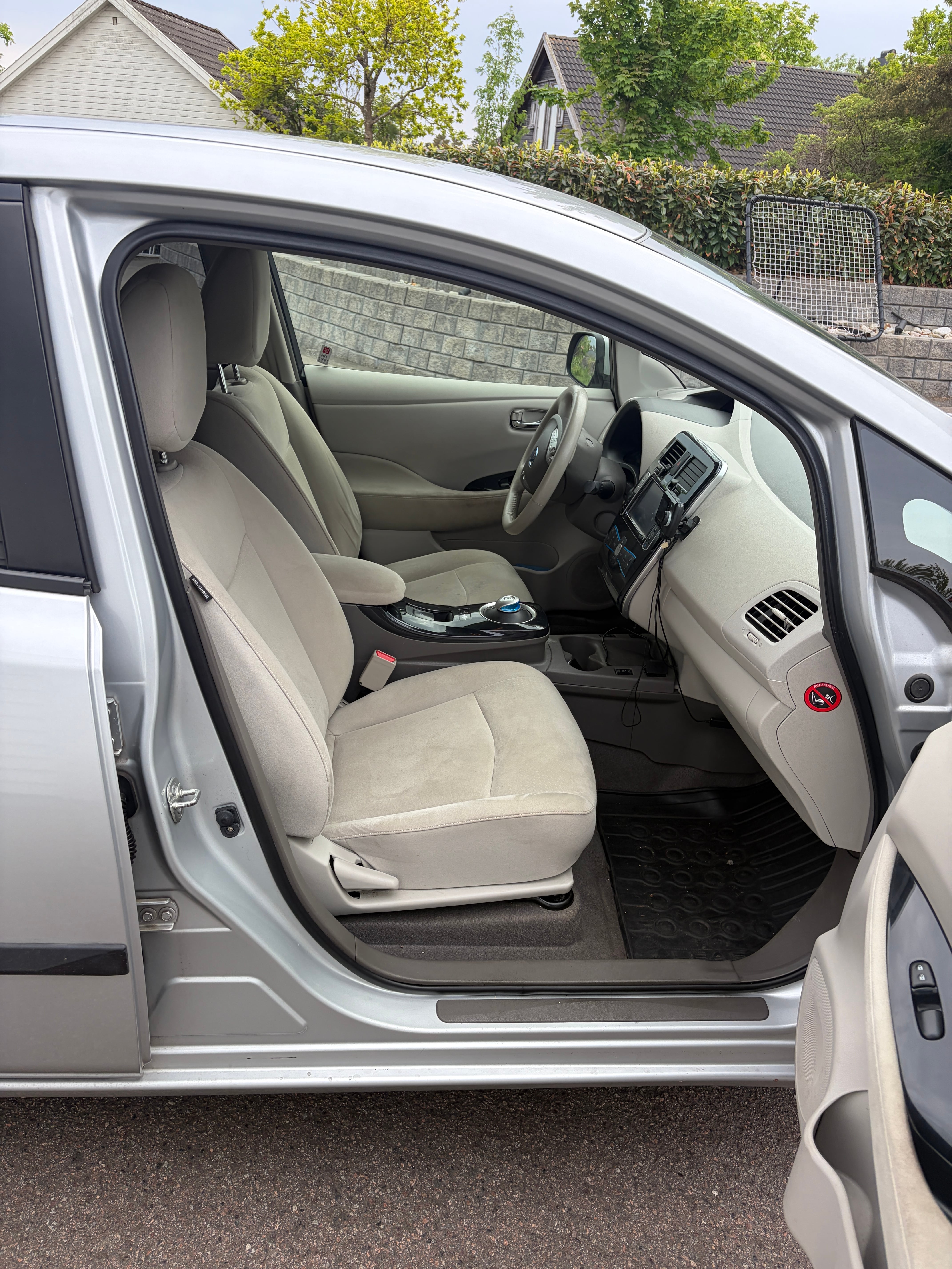 Nissan Leaf med Ryggekamera