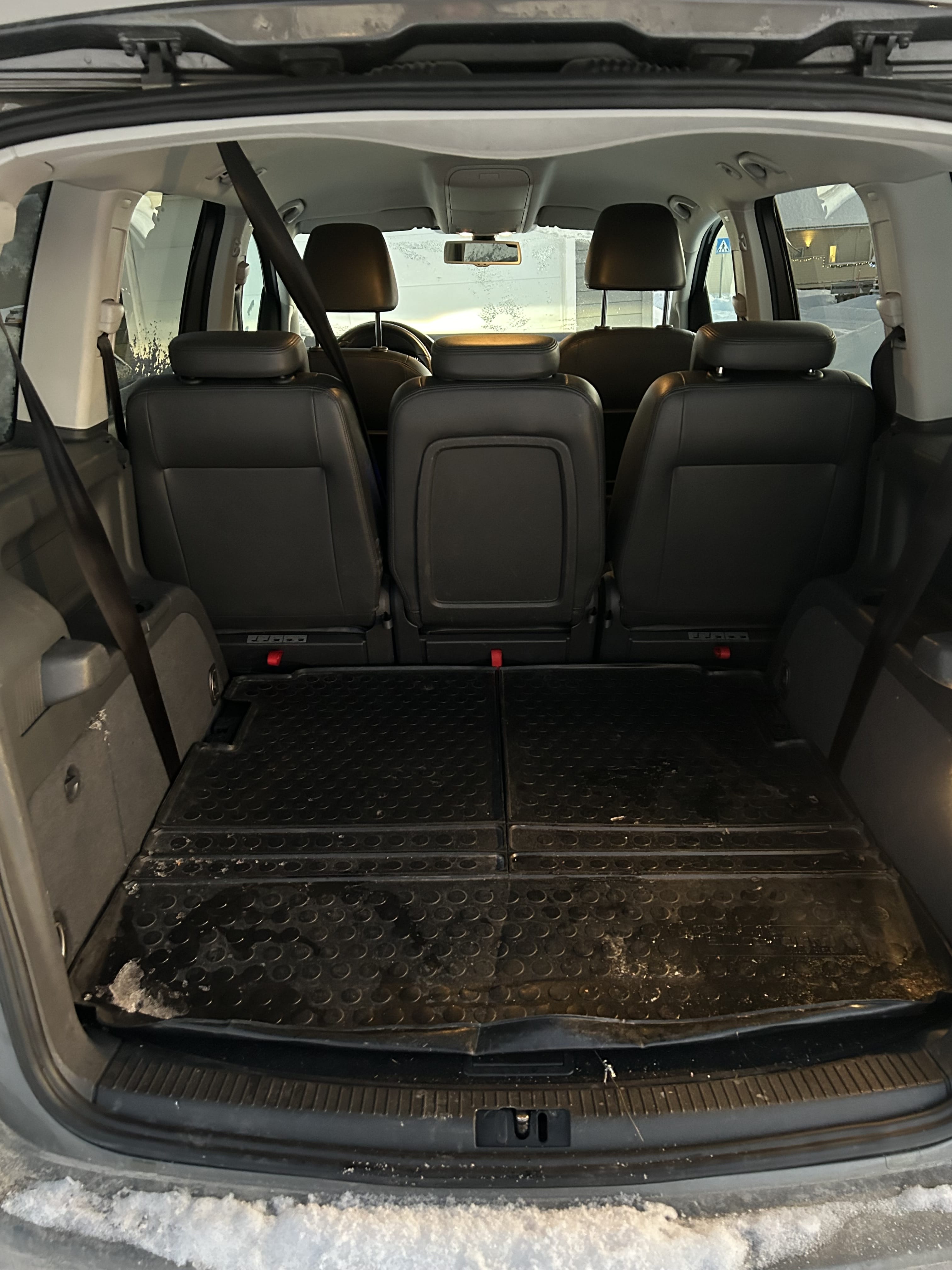 Volkswagen Touran avec Porte-vélos