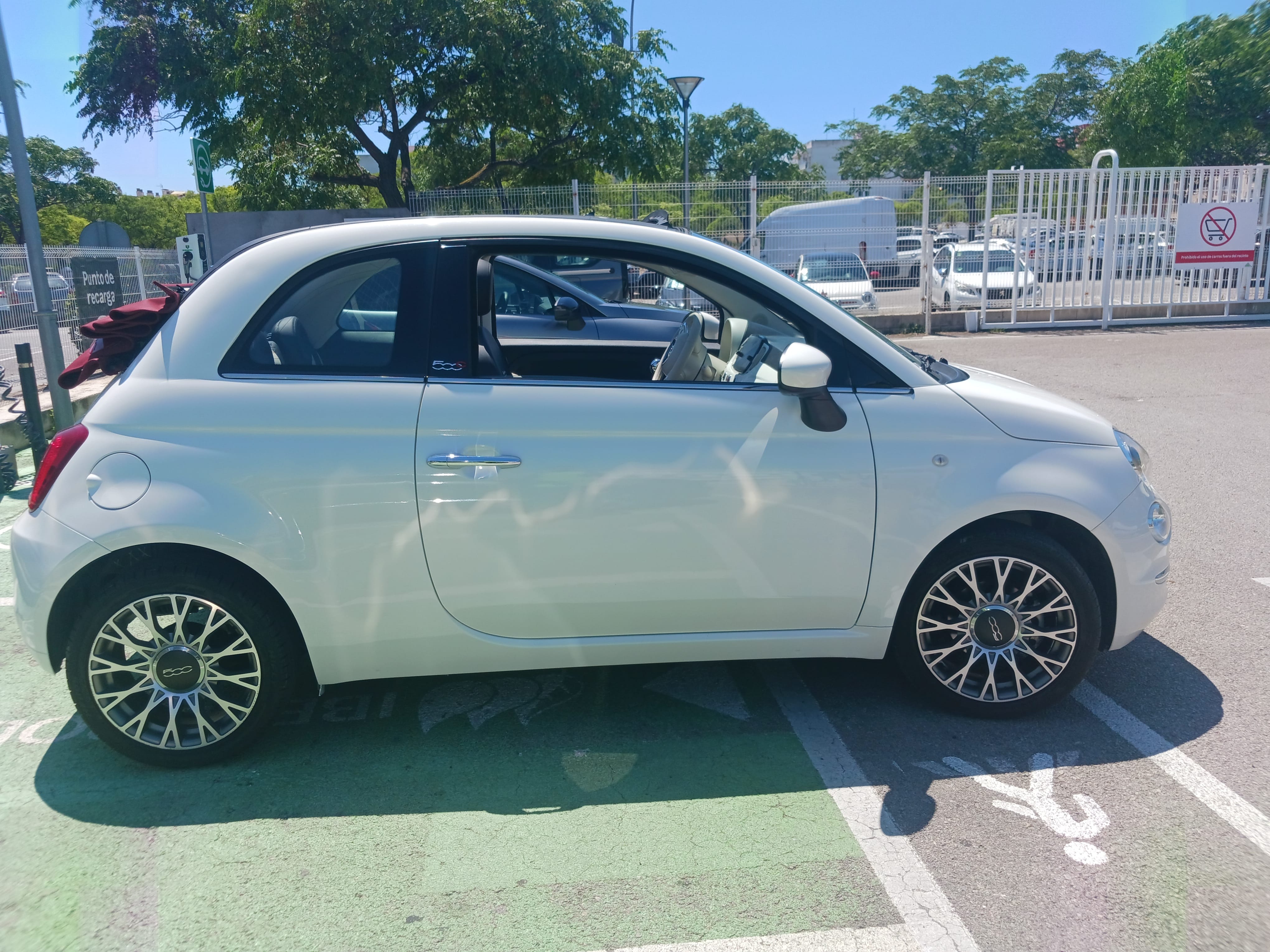 Fiat 500 C Híbrido avec Climatisation