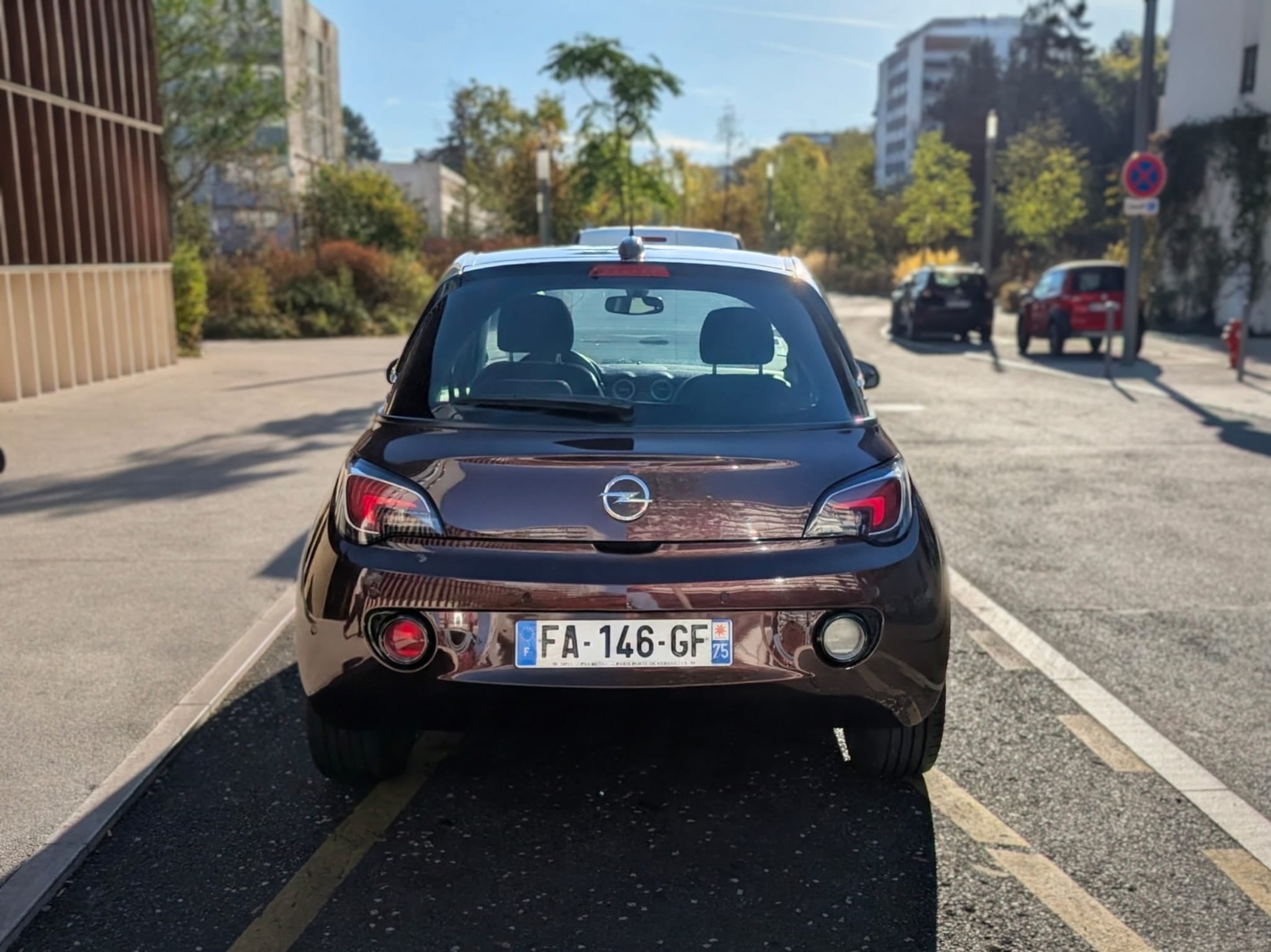 Opel Adam avec Apple CarPlay