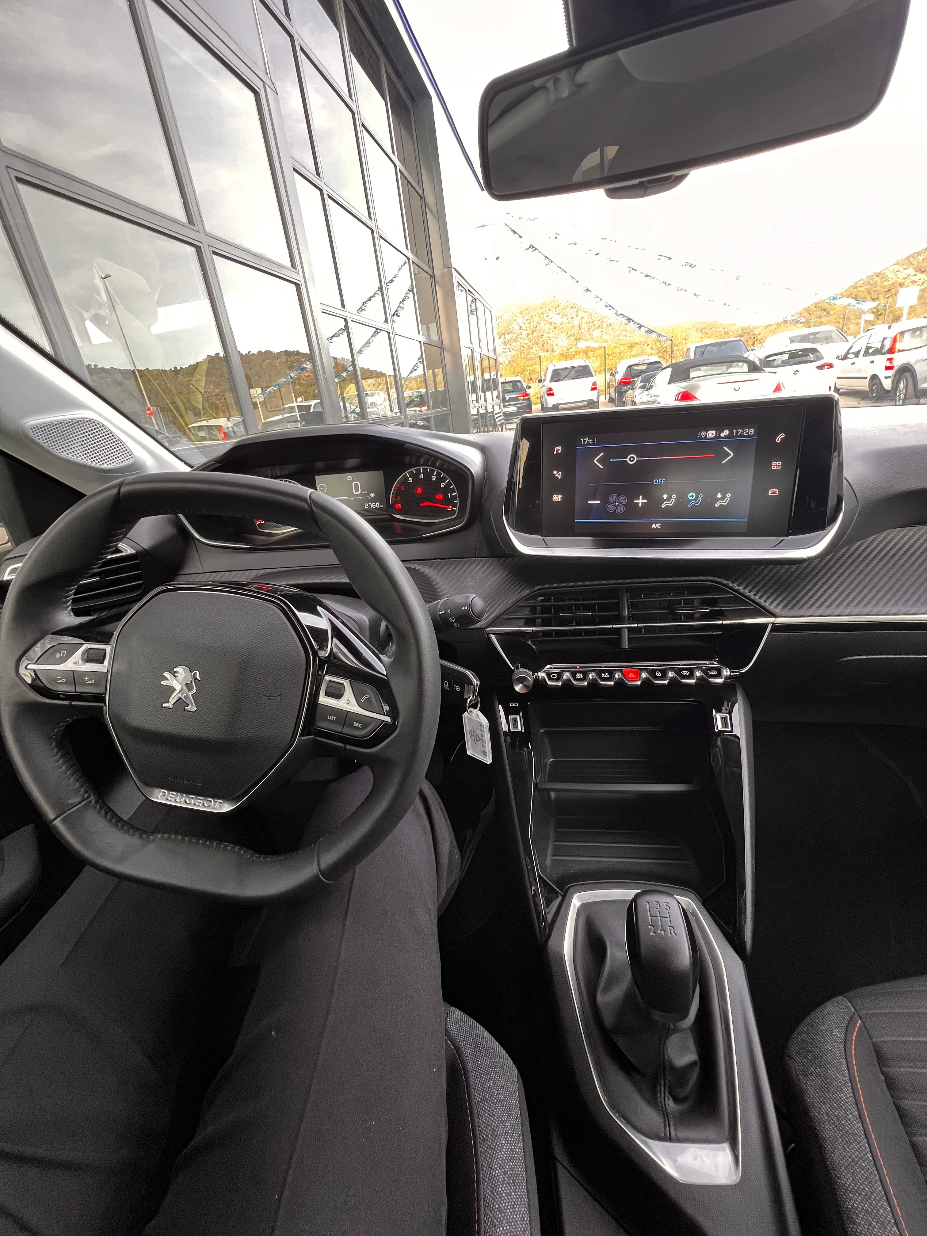 Peugeot 208 con Silla infantil
