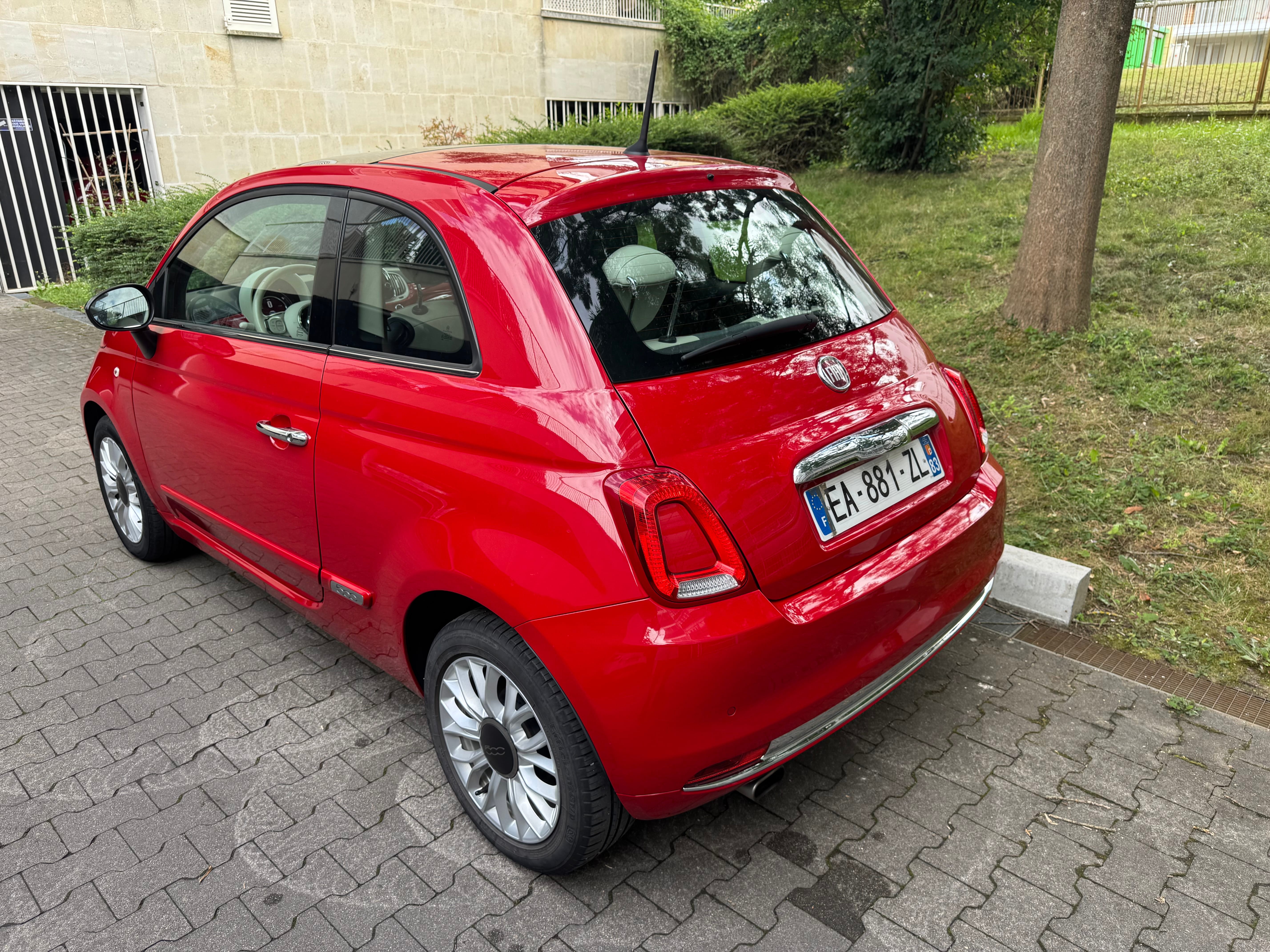 Fiat 500 con GPS