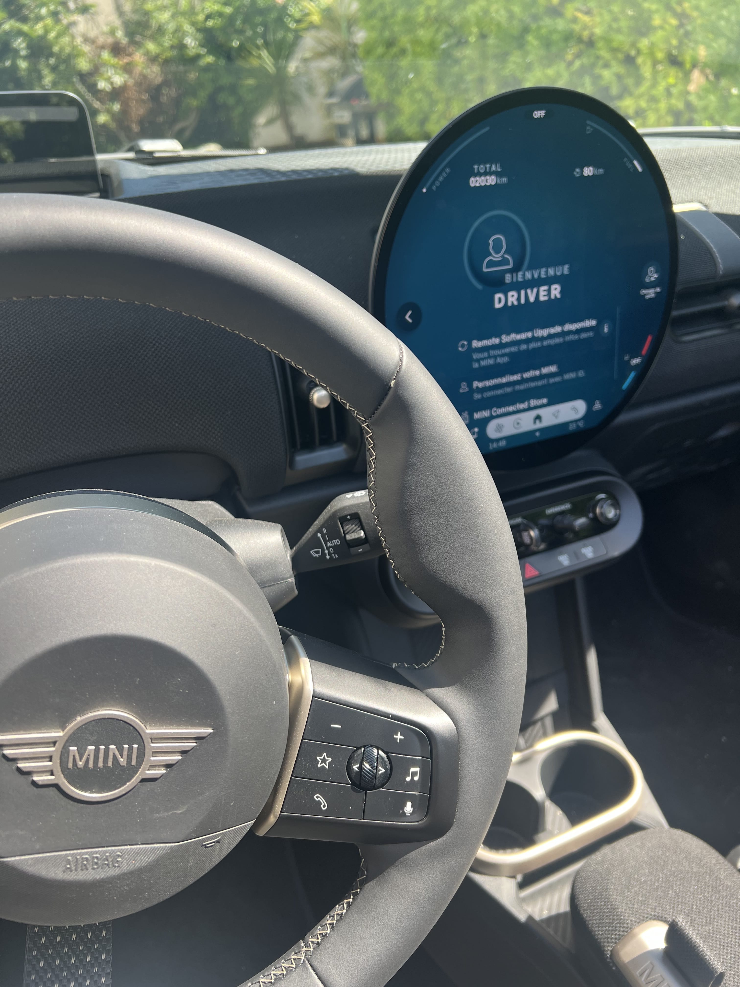 Mini Cabriolet avec Apple CarPlay