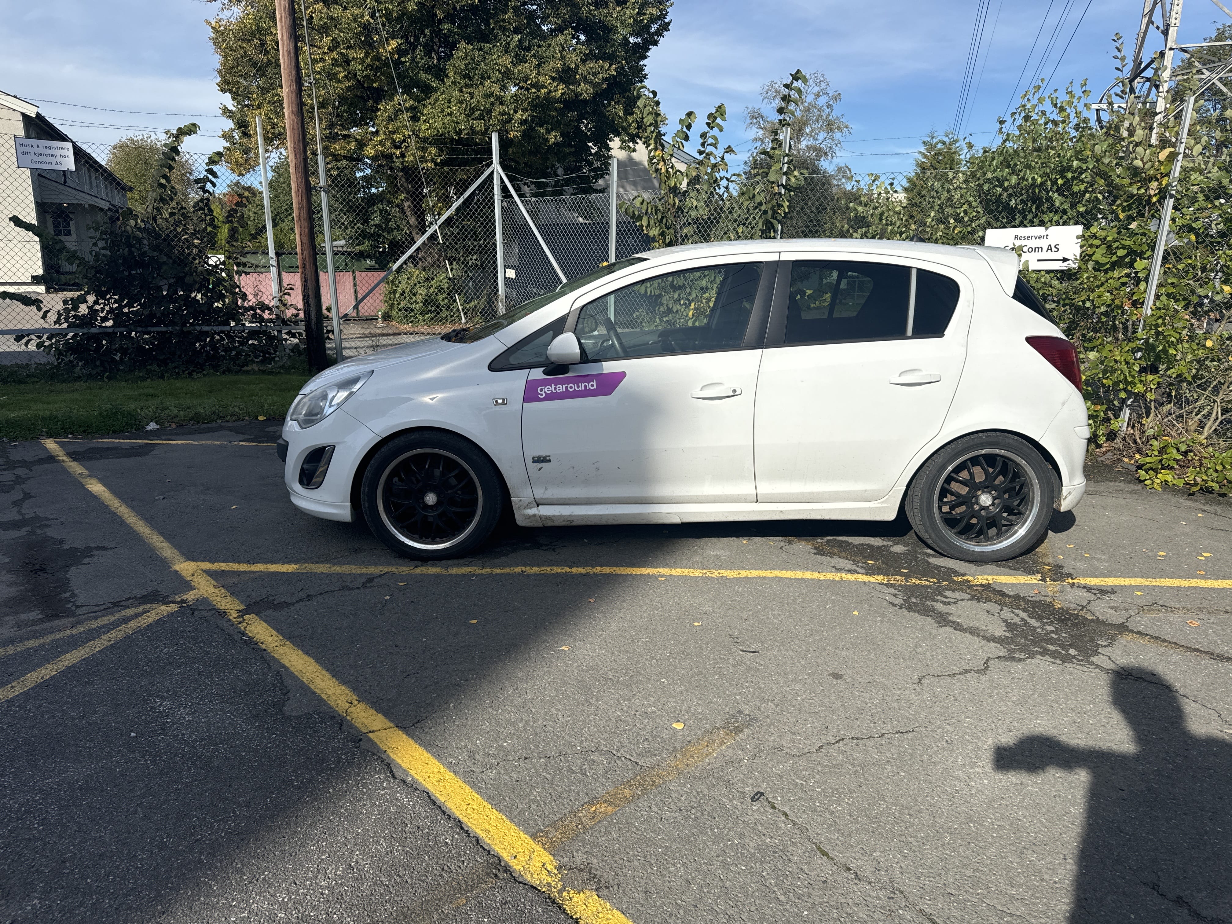 Opel Corsa with Air conditioning