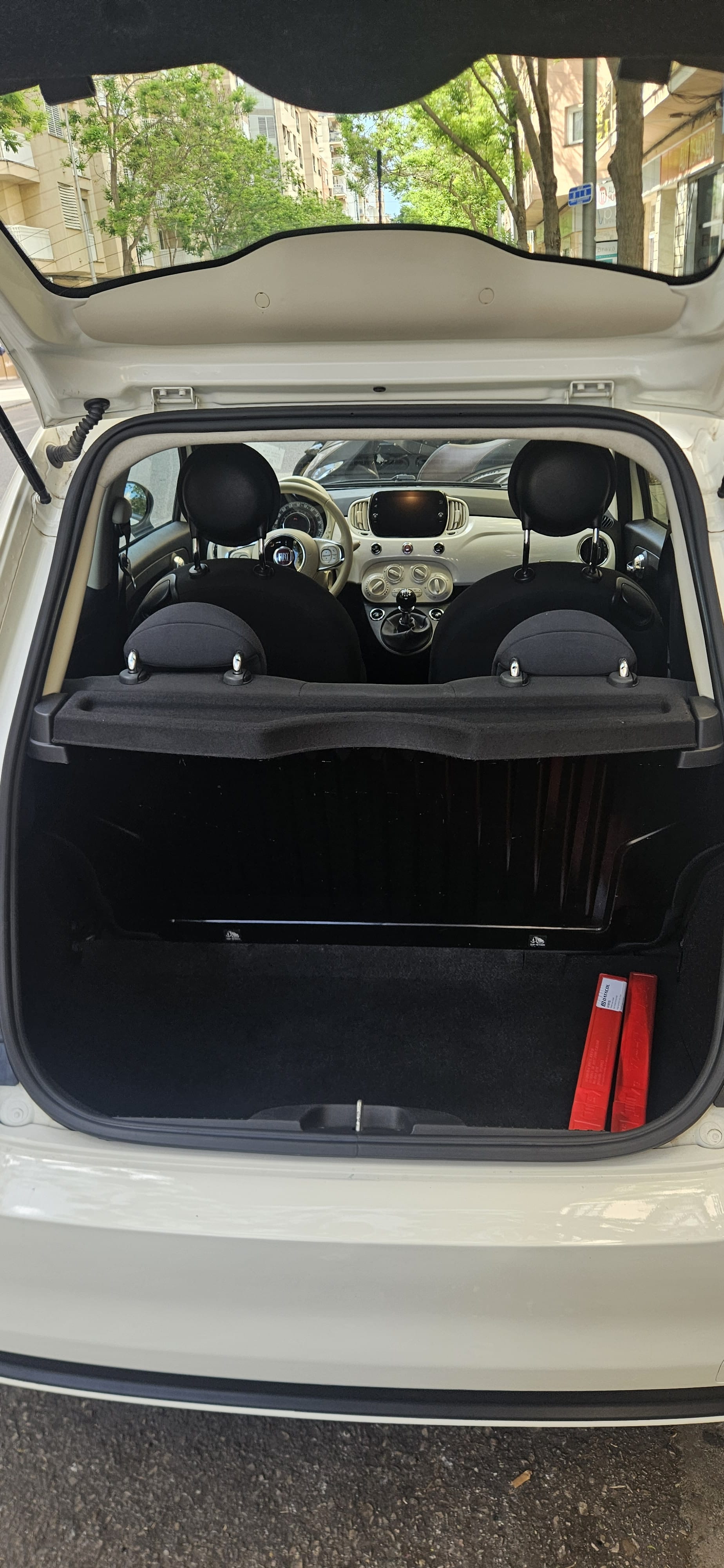 Fiat 500 med GPS