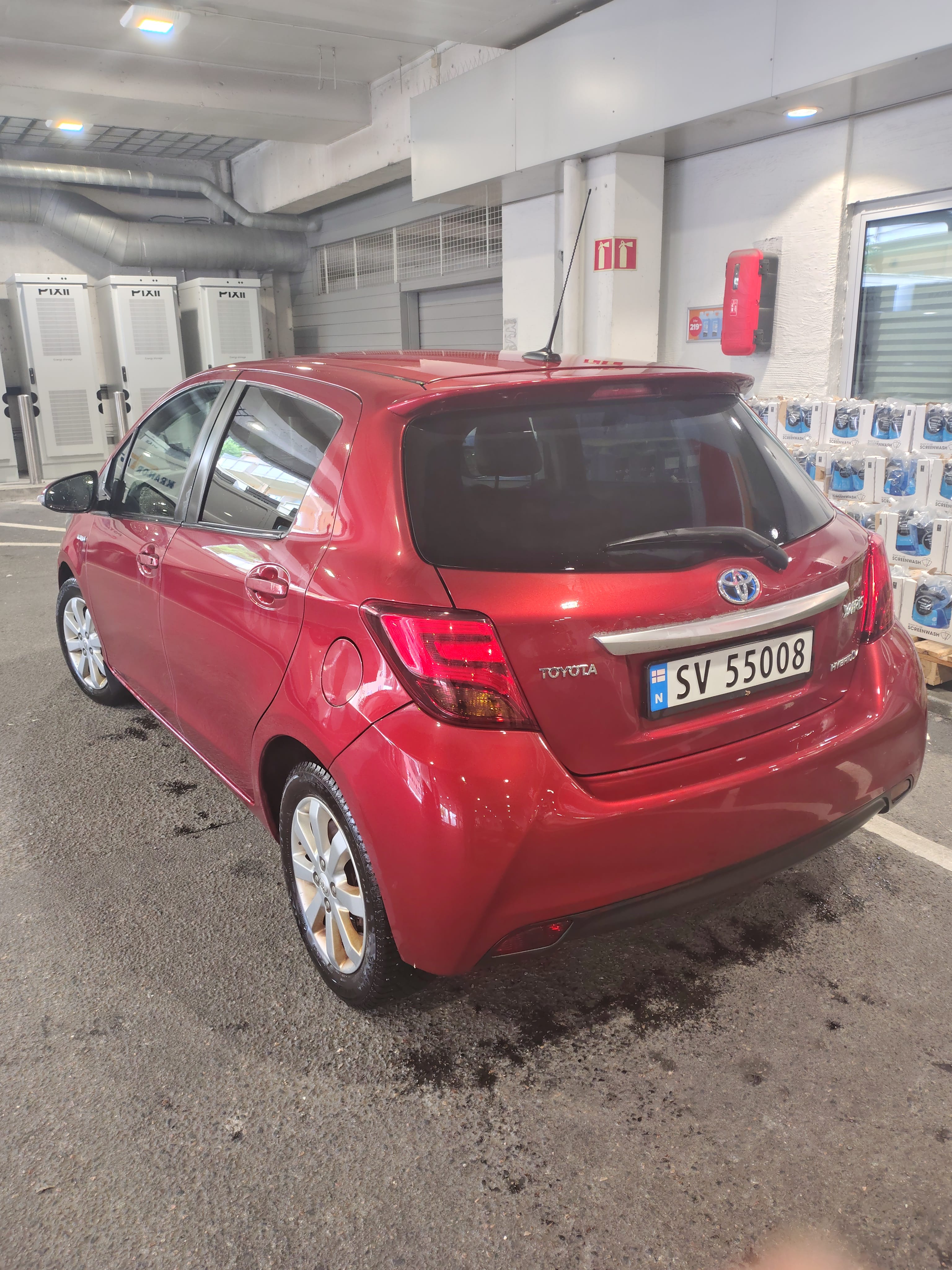 Toyota Yaris Hybrid med Cruisekontroll