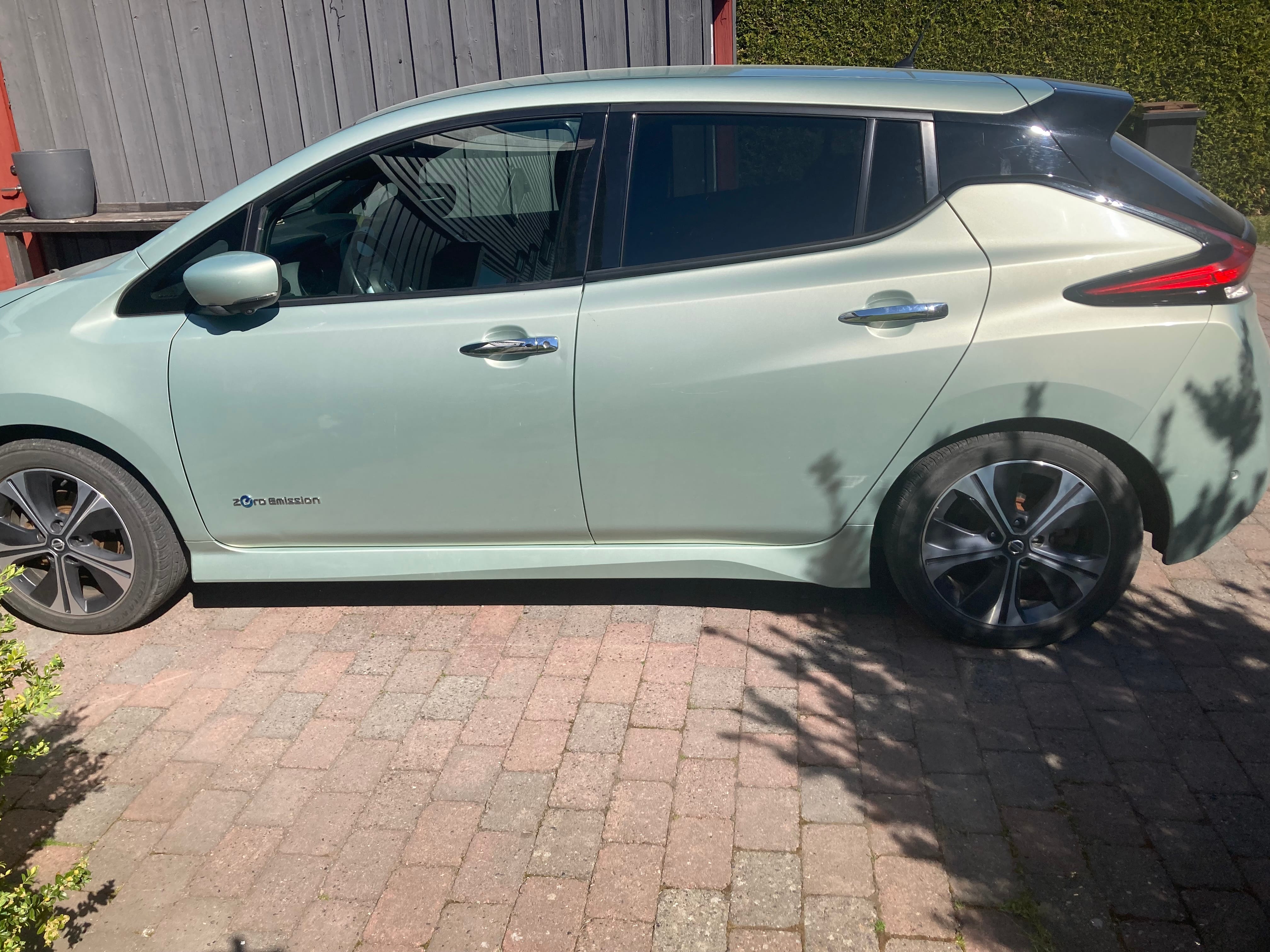 Nissan Leaf med GPS