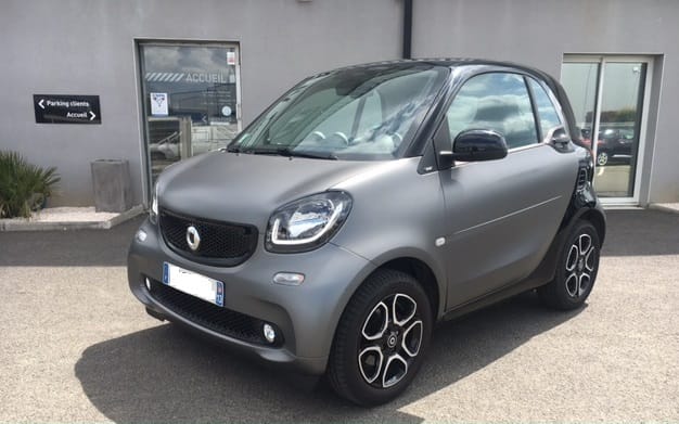 Smart Fortwo Coupé 71ch Prime (toutes options), 2016, Essence 95