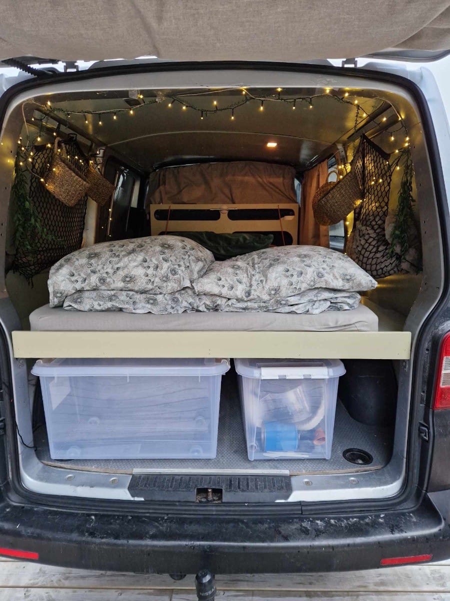 Volkswagen Transporter med Vinterdekk