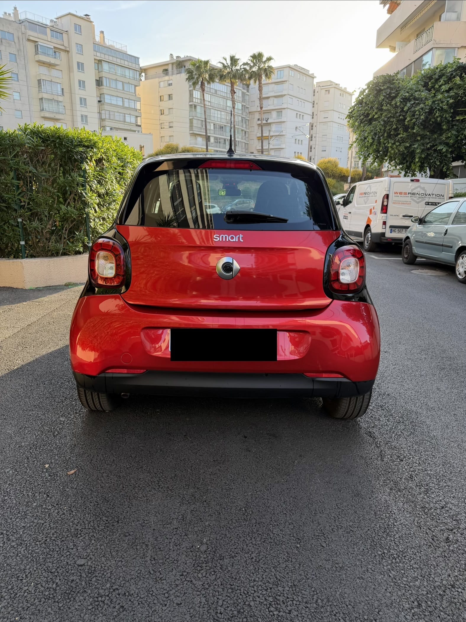 Smart Forfour avec Caméra de recul