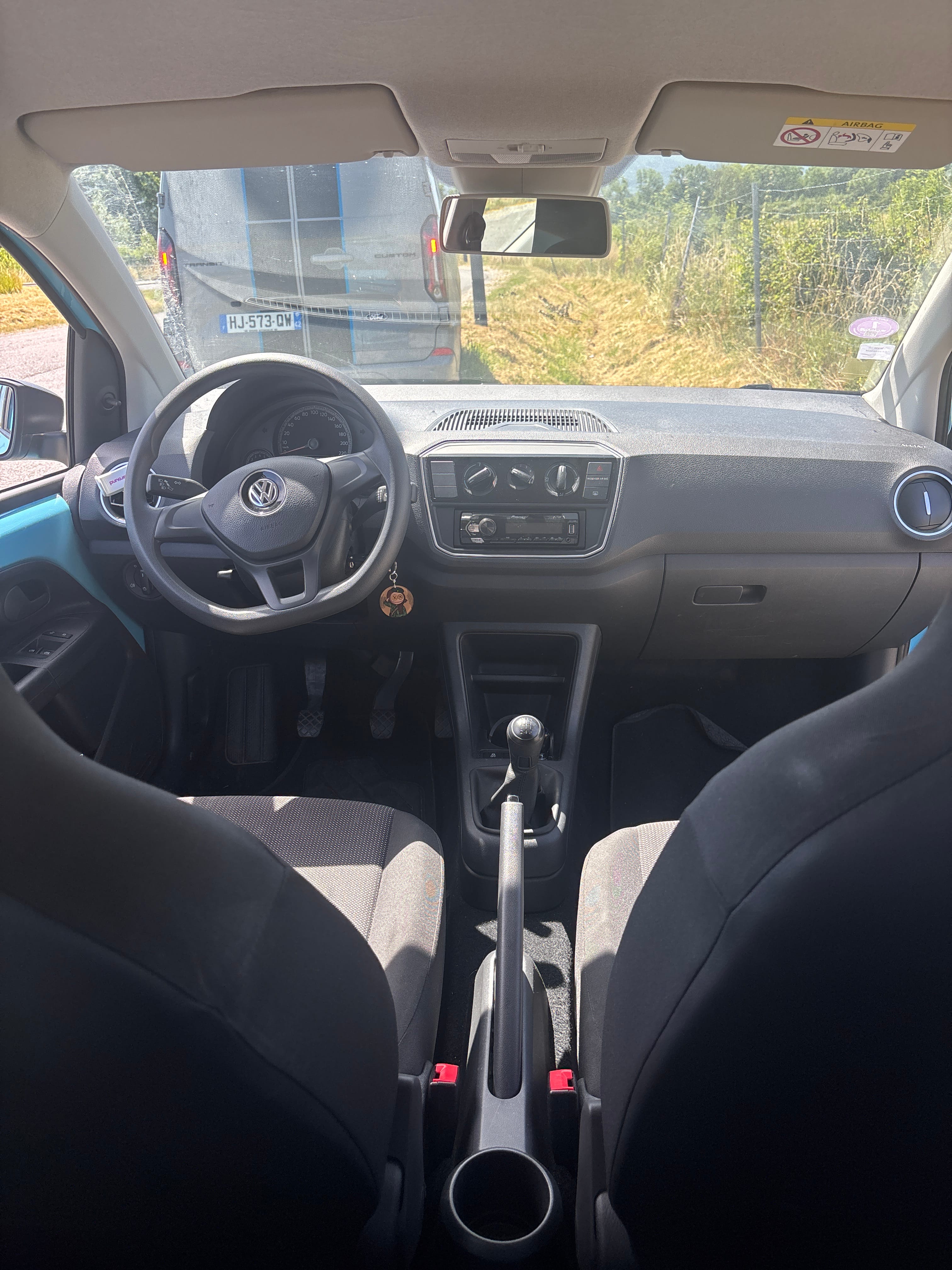 Volkswagen Up! avec Pneus neige